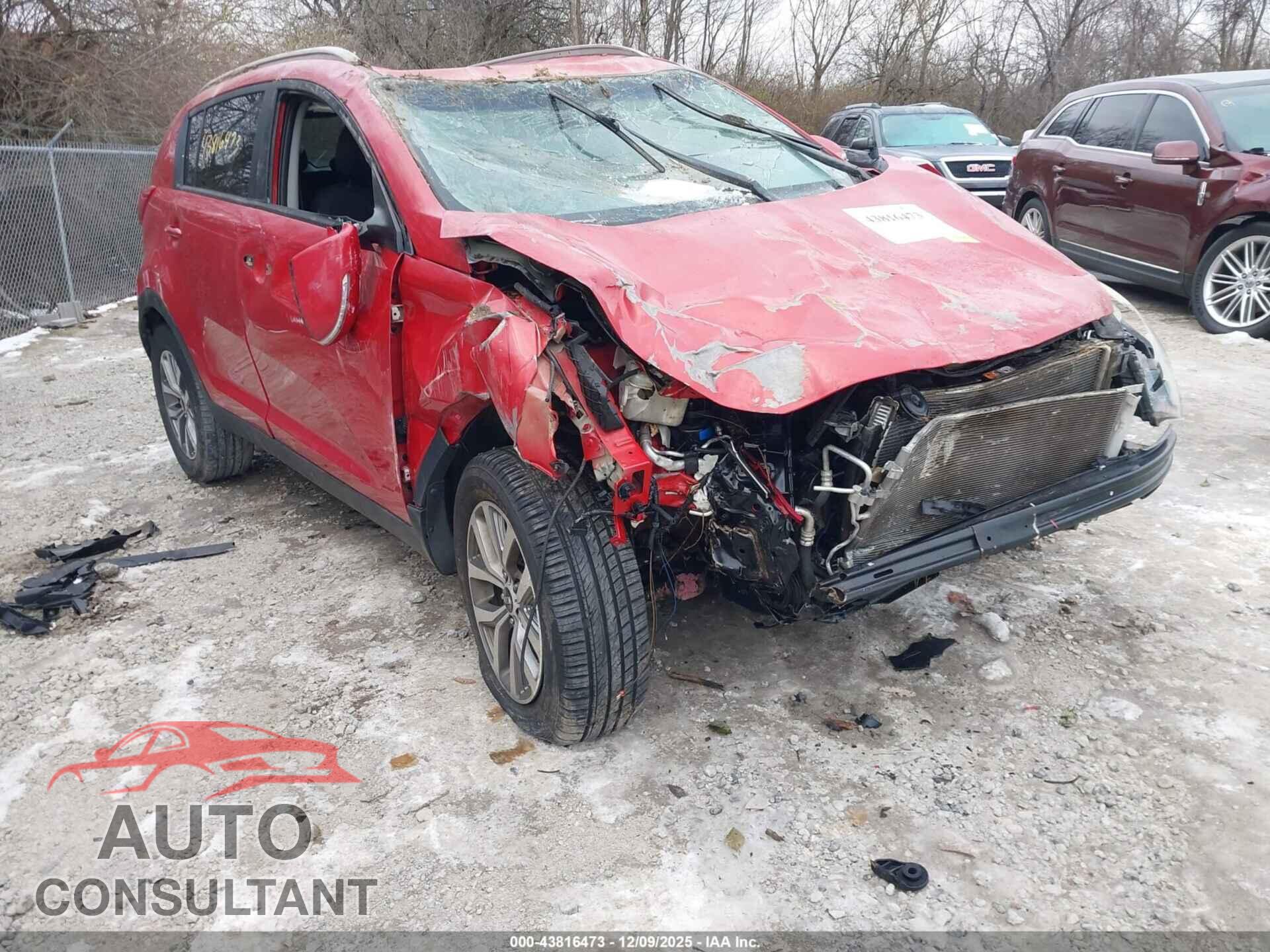 KIA SPORTAGE 2014 - KNDPB3AC9E7547687