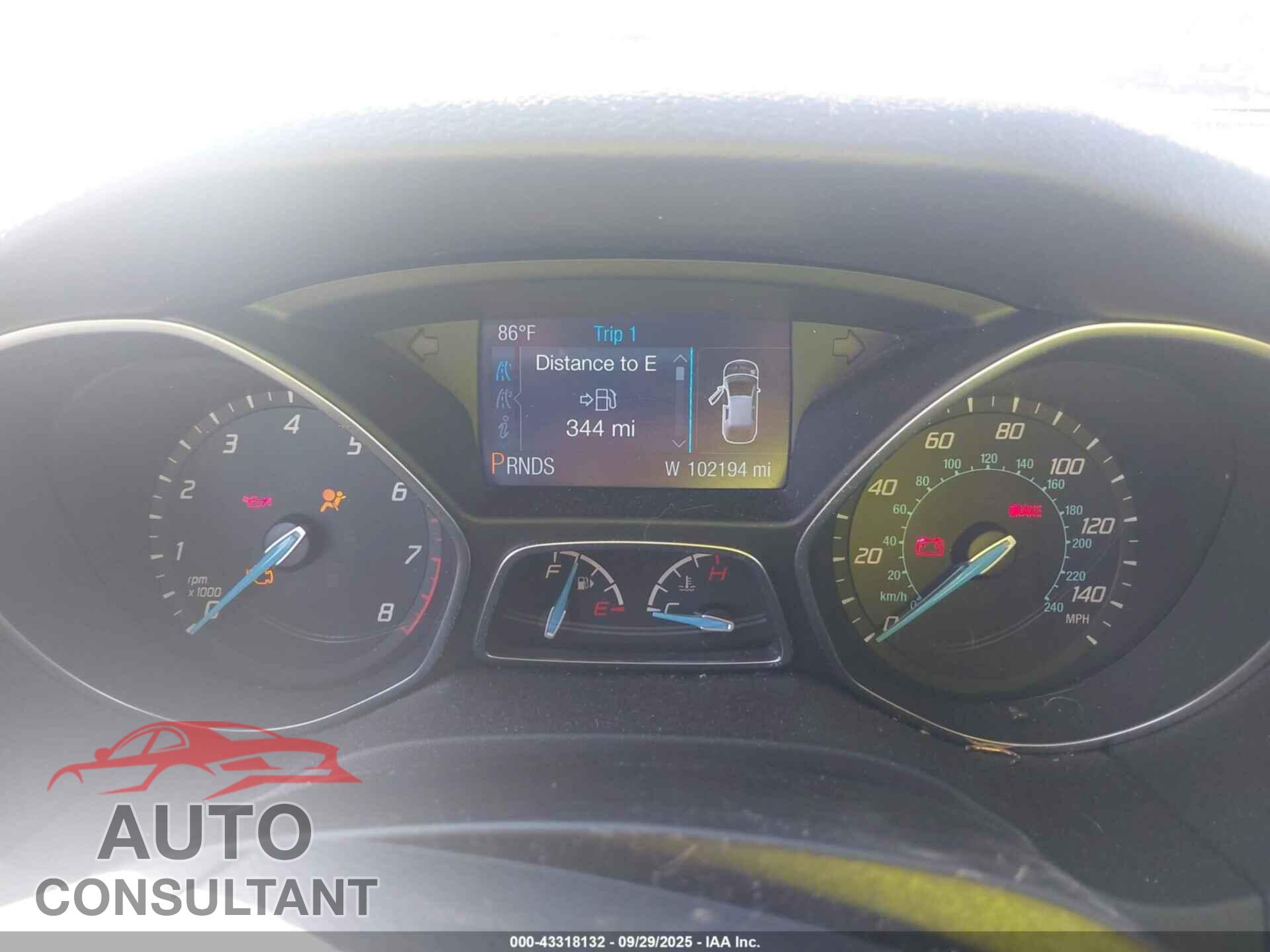 FORD FOCUS 2014 - 1FADP3F29EL297854