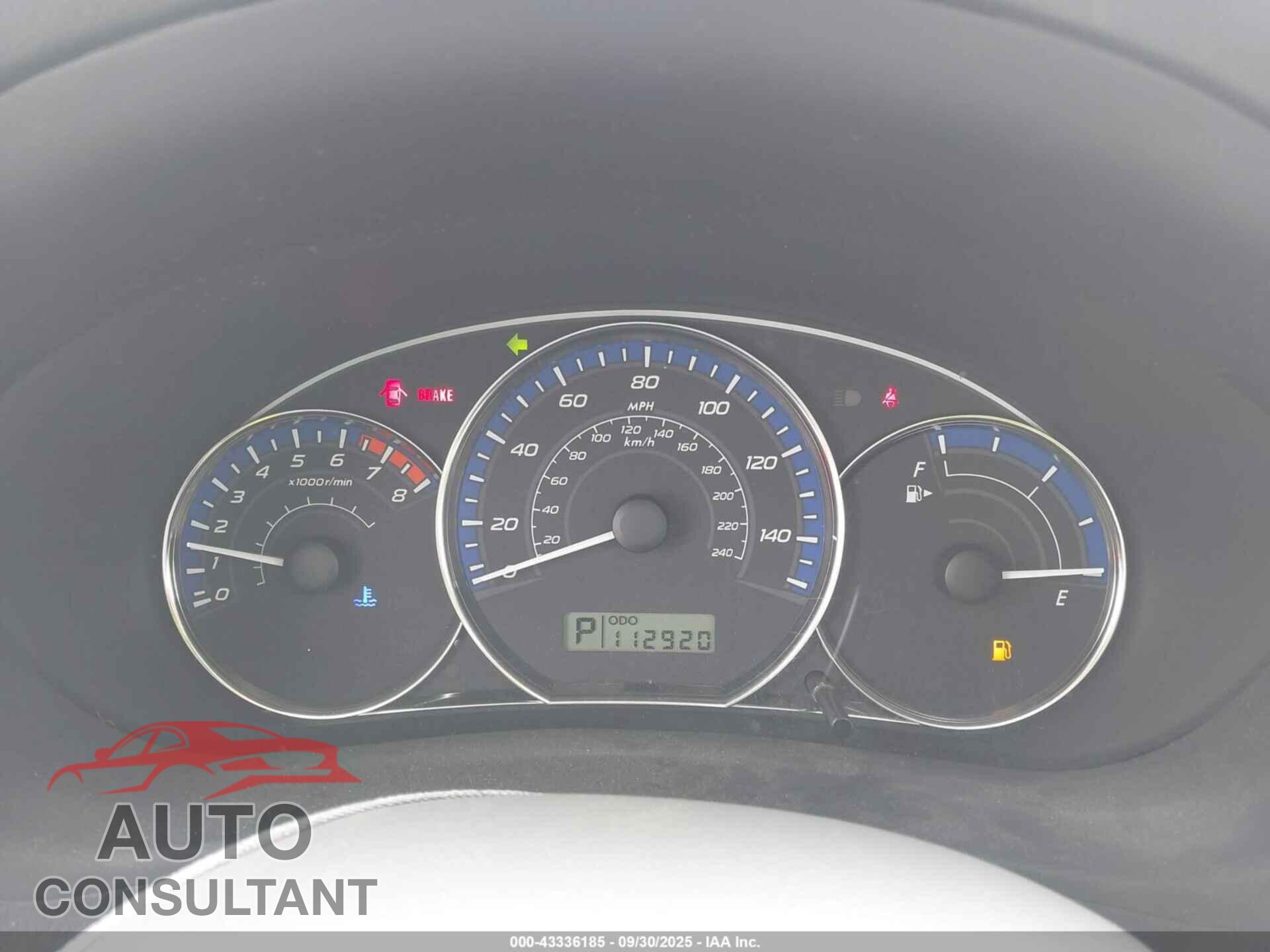 SUBARU FORESTER 2013 - JF2SHAEC7DH431647