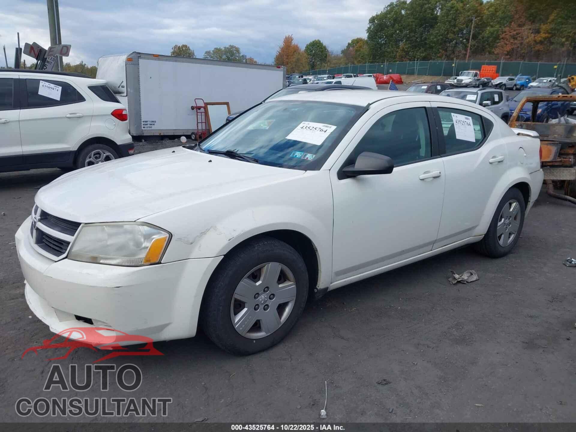 DODGE AVENGER 2010 - 1B3CC4FB1AN184830