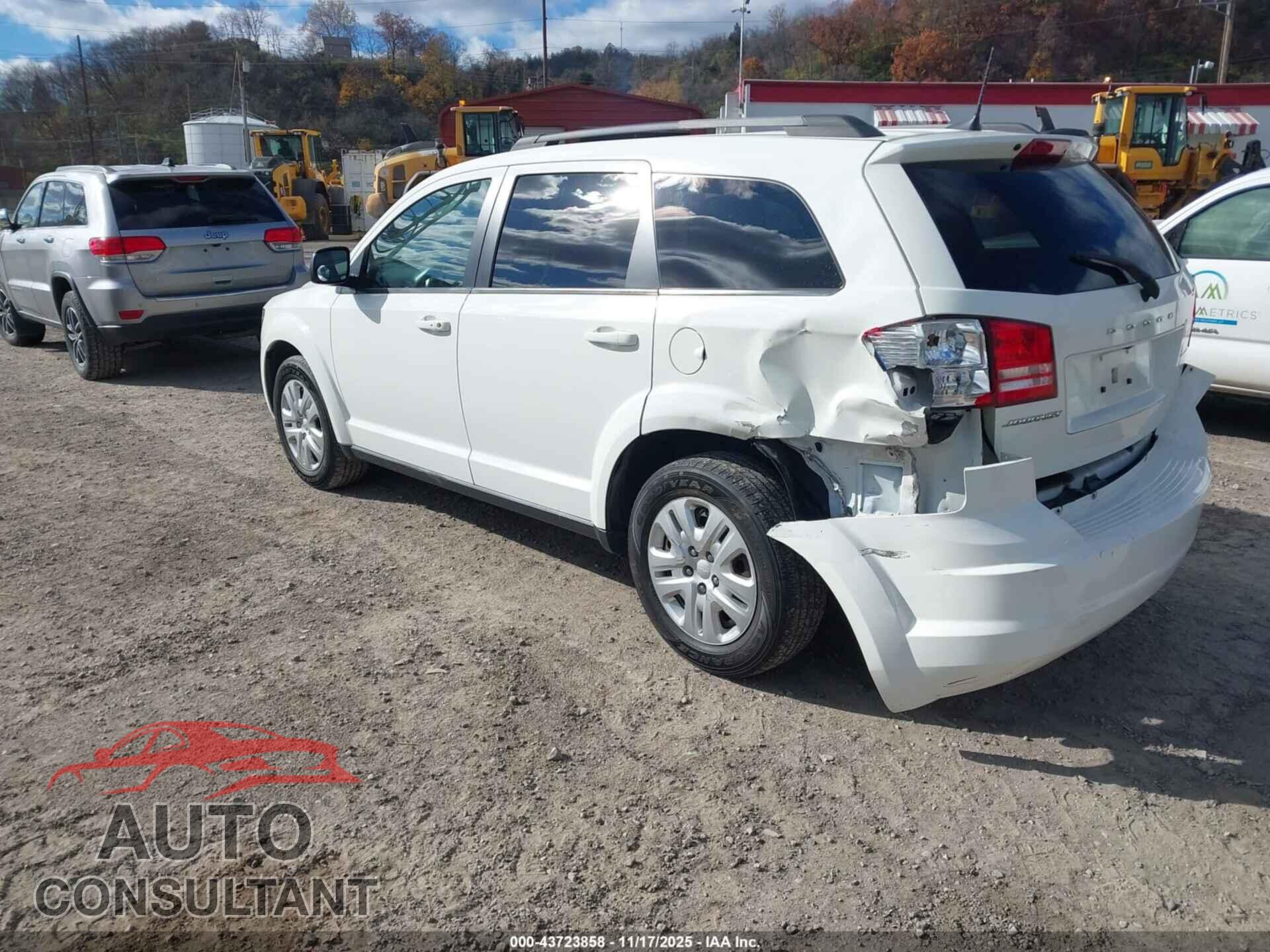 DODGE JOURNEY 2018 - 3C4PDCAB1JT444545