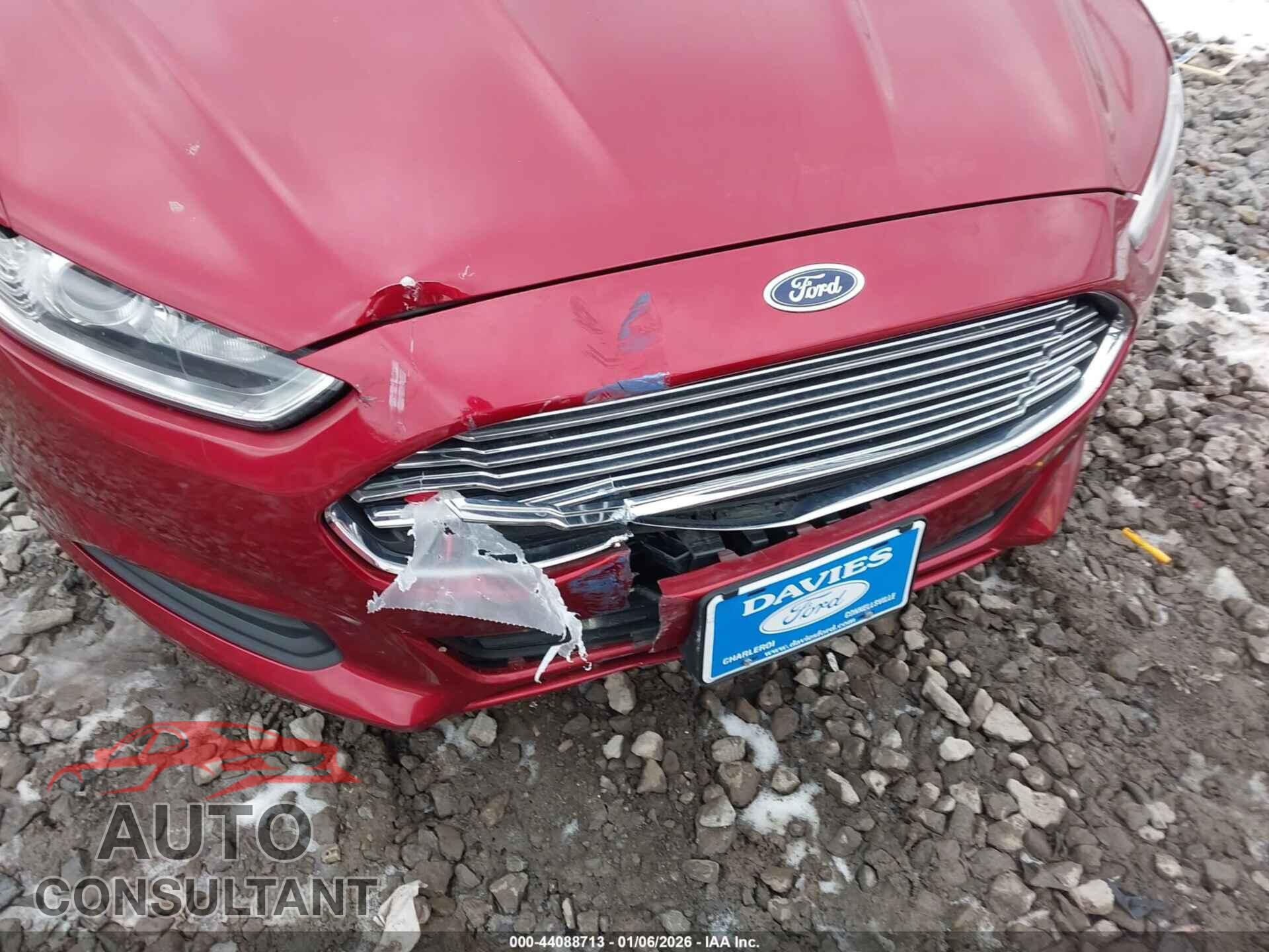 FORD FUSION 2013 - 3FA6P0H76DR132084