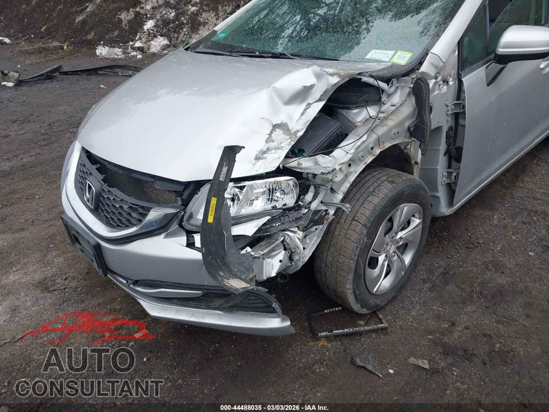 HONDA CIVIC 2015 - 19XFB2F56FE258655