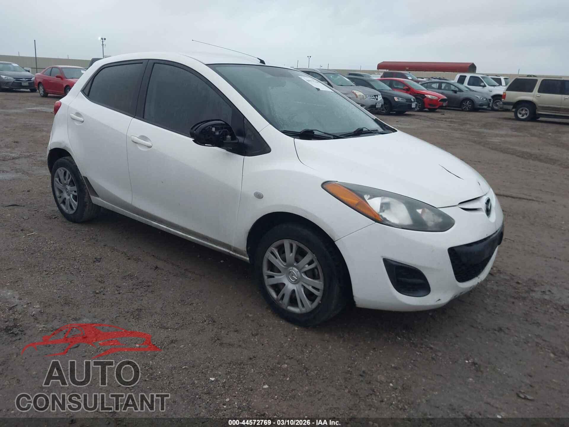MAZDA MAZDA2 2012 - JM1DE1KY4C0150855