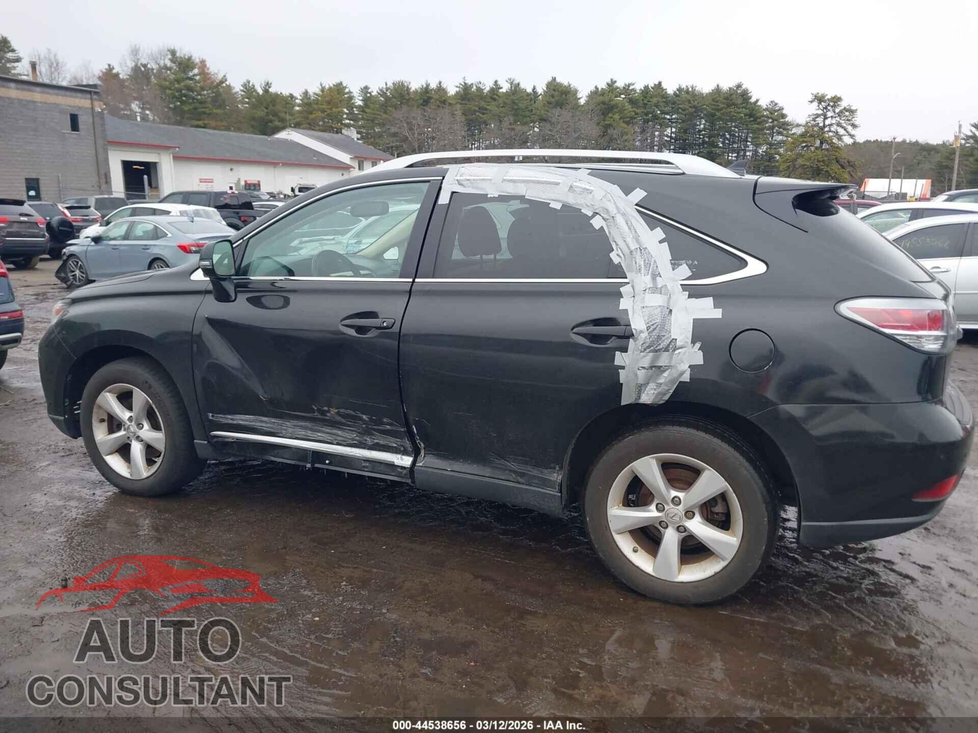 LEXUS RX 350 2013 - 2T2BK1BA2DC224716