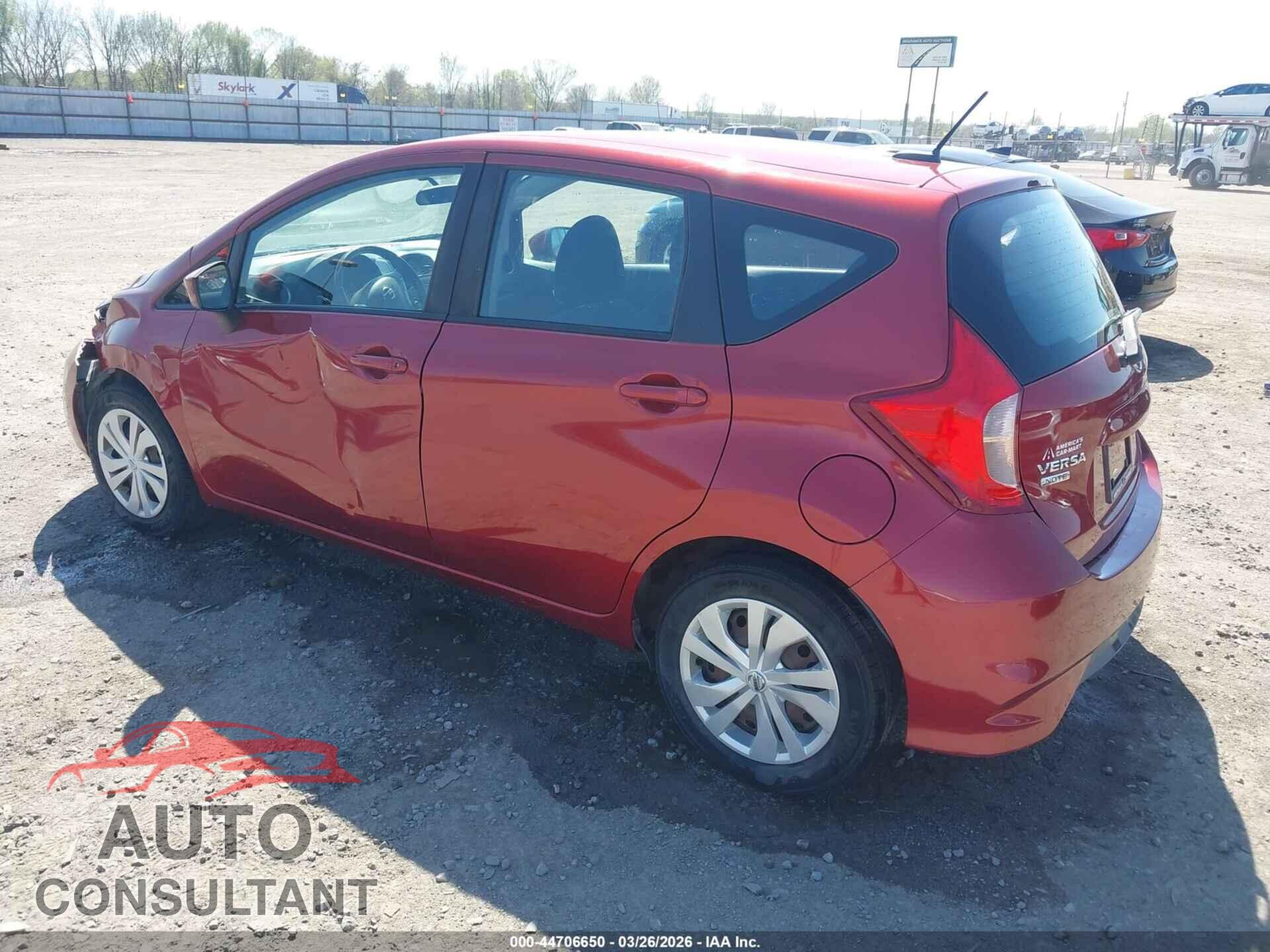 NISSAN VERSA NOTE 2017 - 3N1CE2CP9HL367936