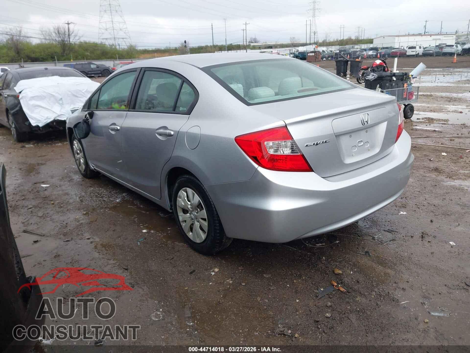 HONDA CIVIC 2012 - 19XFB2F5XCE099439