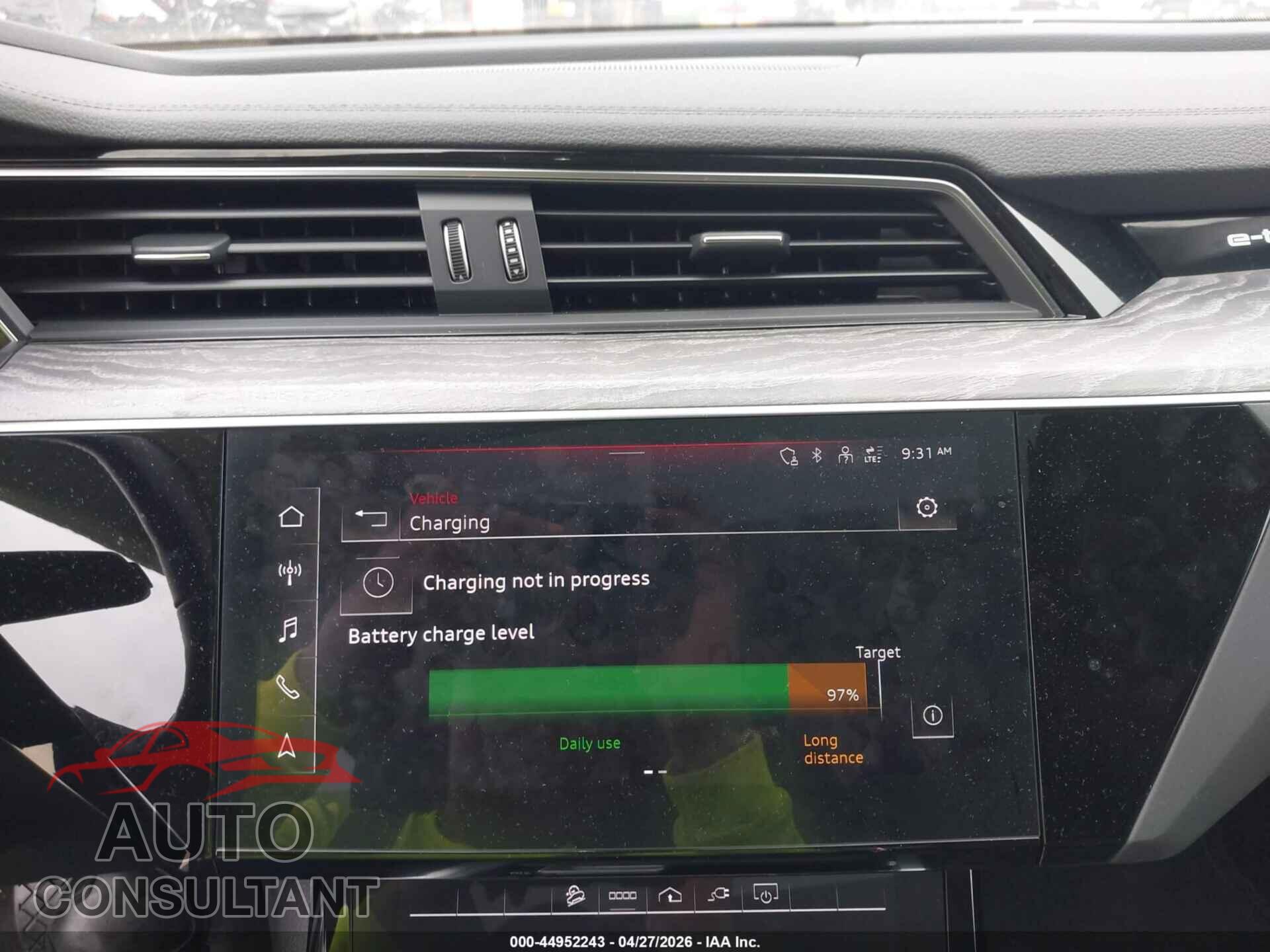 AUDI E-TRON 2021 - WA1AAAGE9MB018476