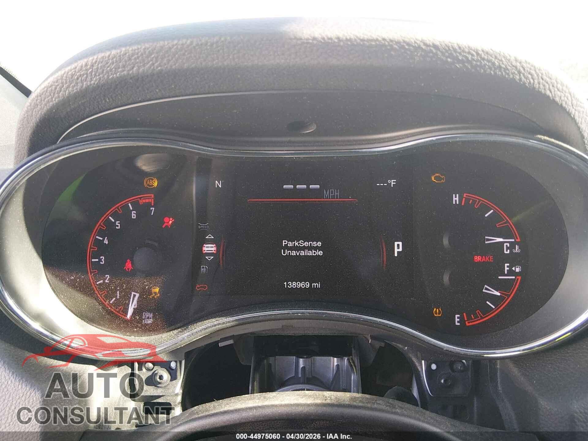 DODGE DURANGO 2017 - 1C4RDJDG8HC799402