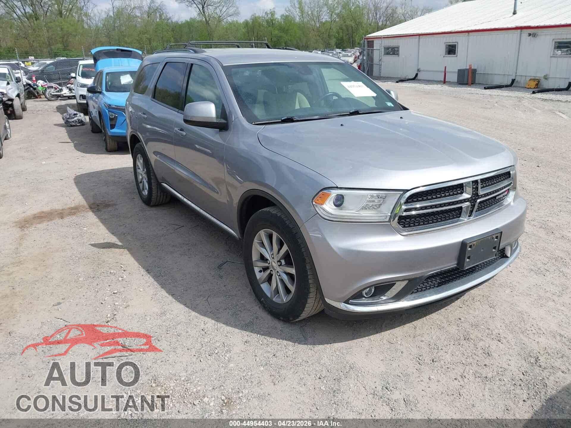 DODGE DURANGO 2017 - 1C4RDHAG3HC763601