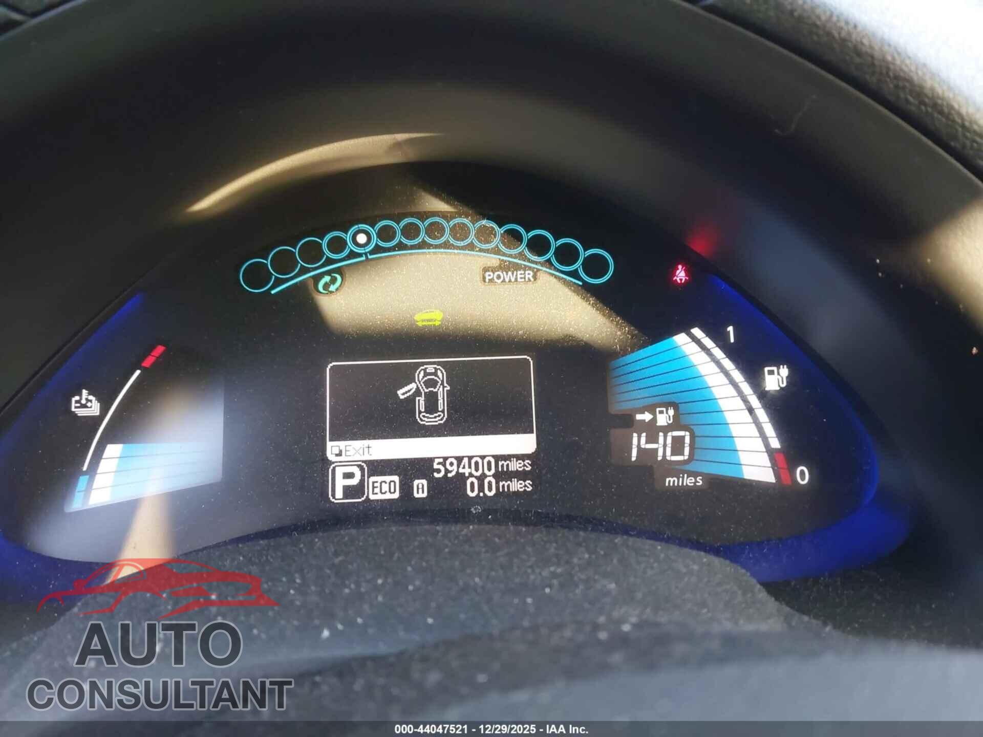 NISSAN LEAF 2017 - 1N4BZ0CP5HC307929