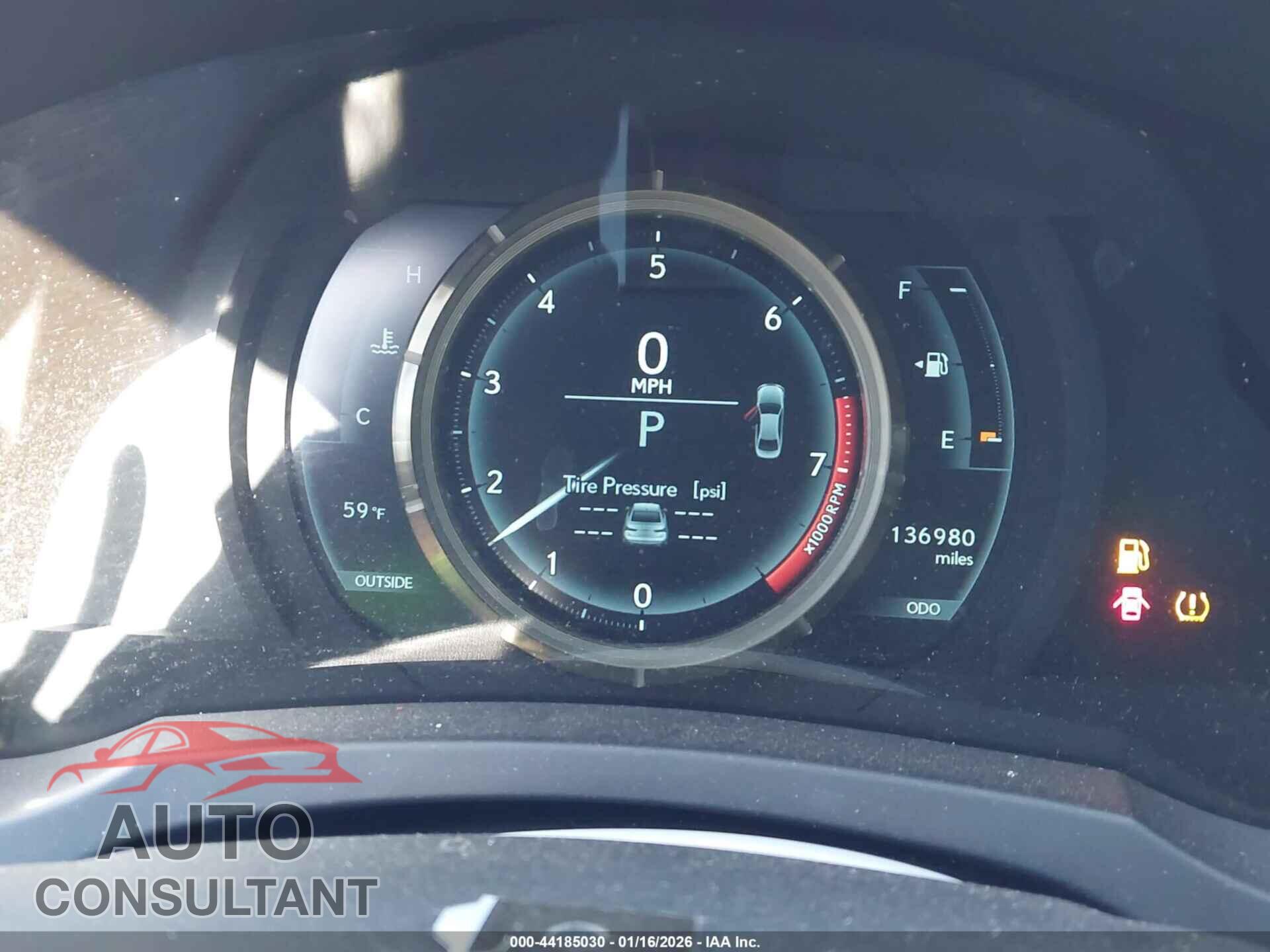 LEXUS IS 250 2014 - JTHCF1D24E5013632