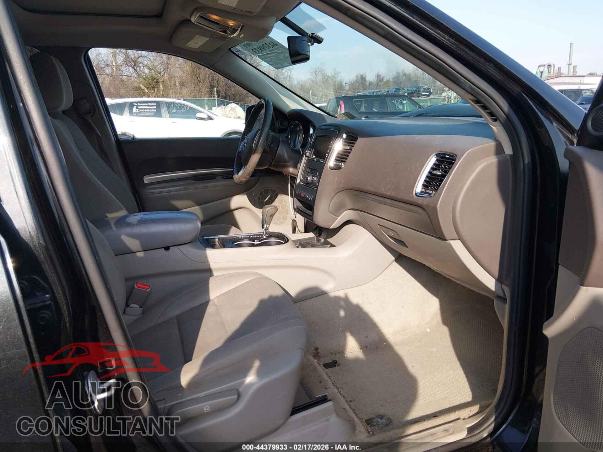 DODGE DURANGO 2013 - 1C4RDJAG1DC695722