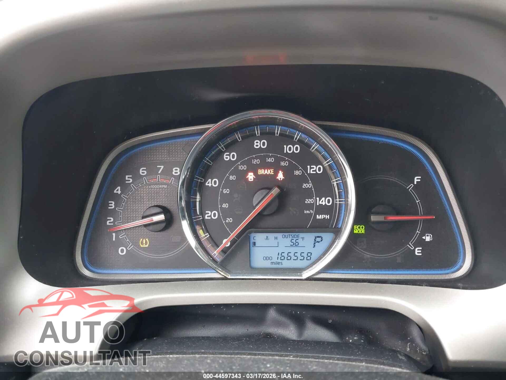 TOYOTA RAV4 2013 - 2T3DFREV6DW060228