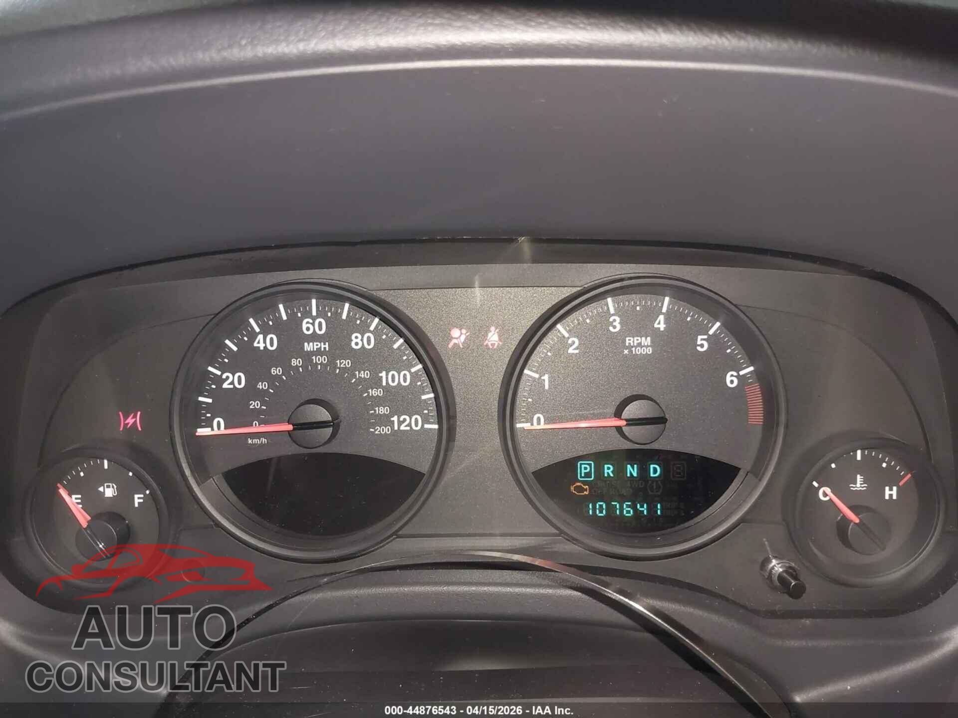 JEEP COMPASS 2012 - 1C4NJDBB0CD537862