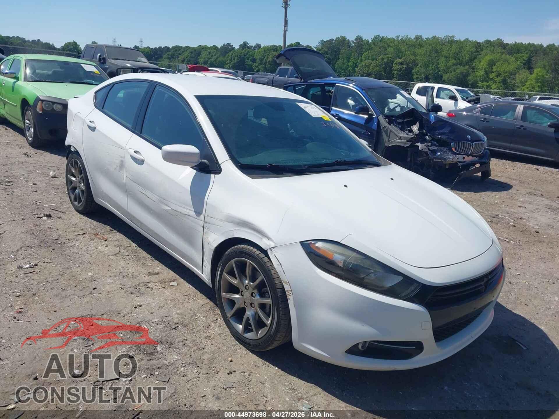 DODGE DART 2015 - 1C3CDFBB5FD182402