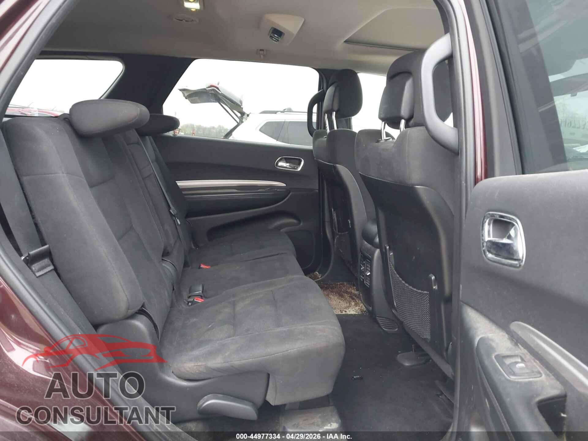DODGE DURANGO 2012 - 1C4RDJAGXCC242178