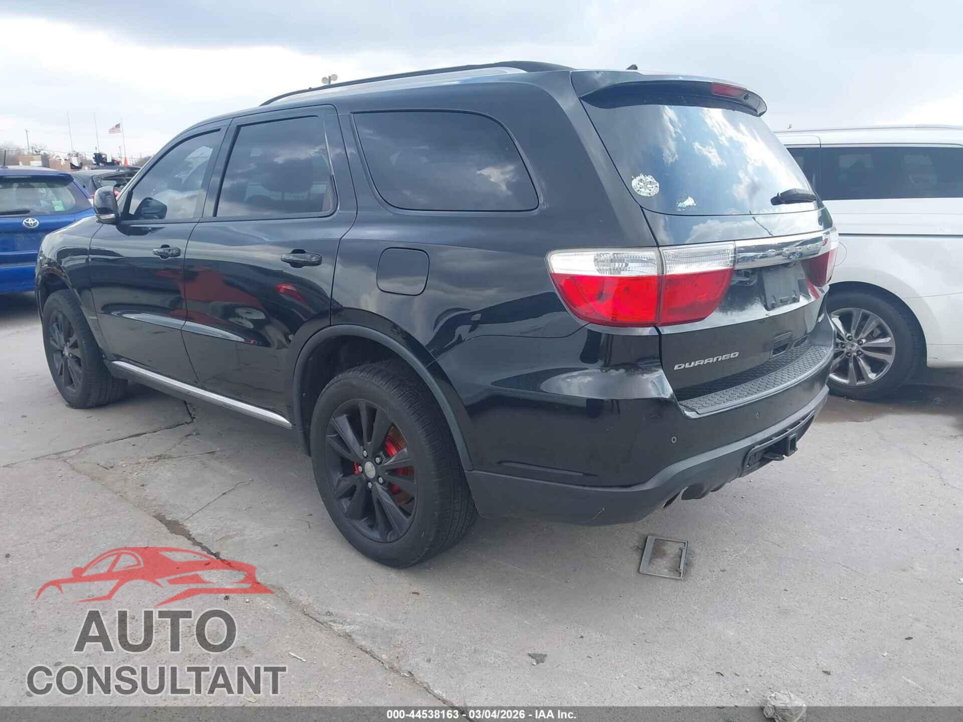 DODGE DURANGO 2012 - 1C4SDHDTXCC260120