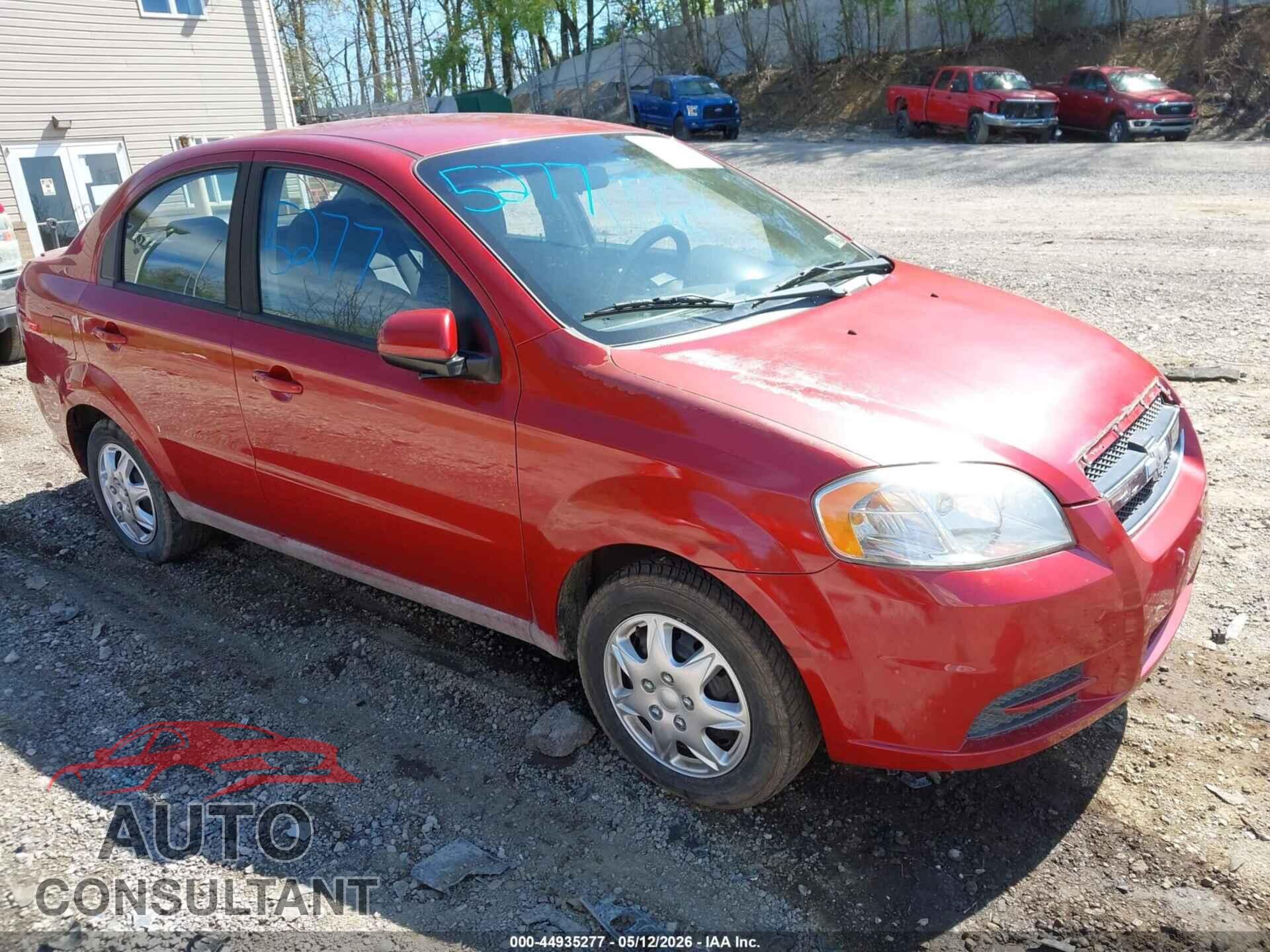 CHEVROLET AVEO 2011 - KL1TD5DE1BB126936