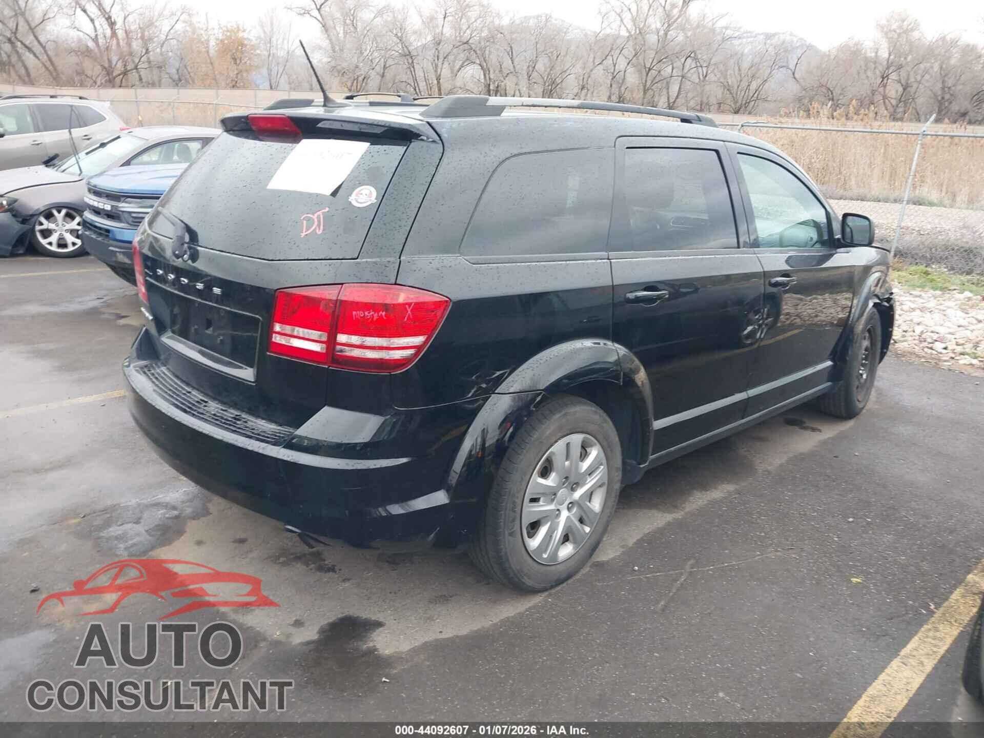 DODGE JOURNEY 2017 - 3C4PDCAB6HT606700