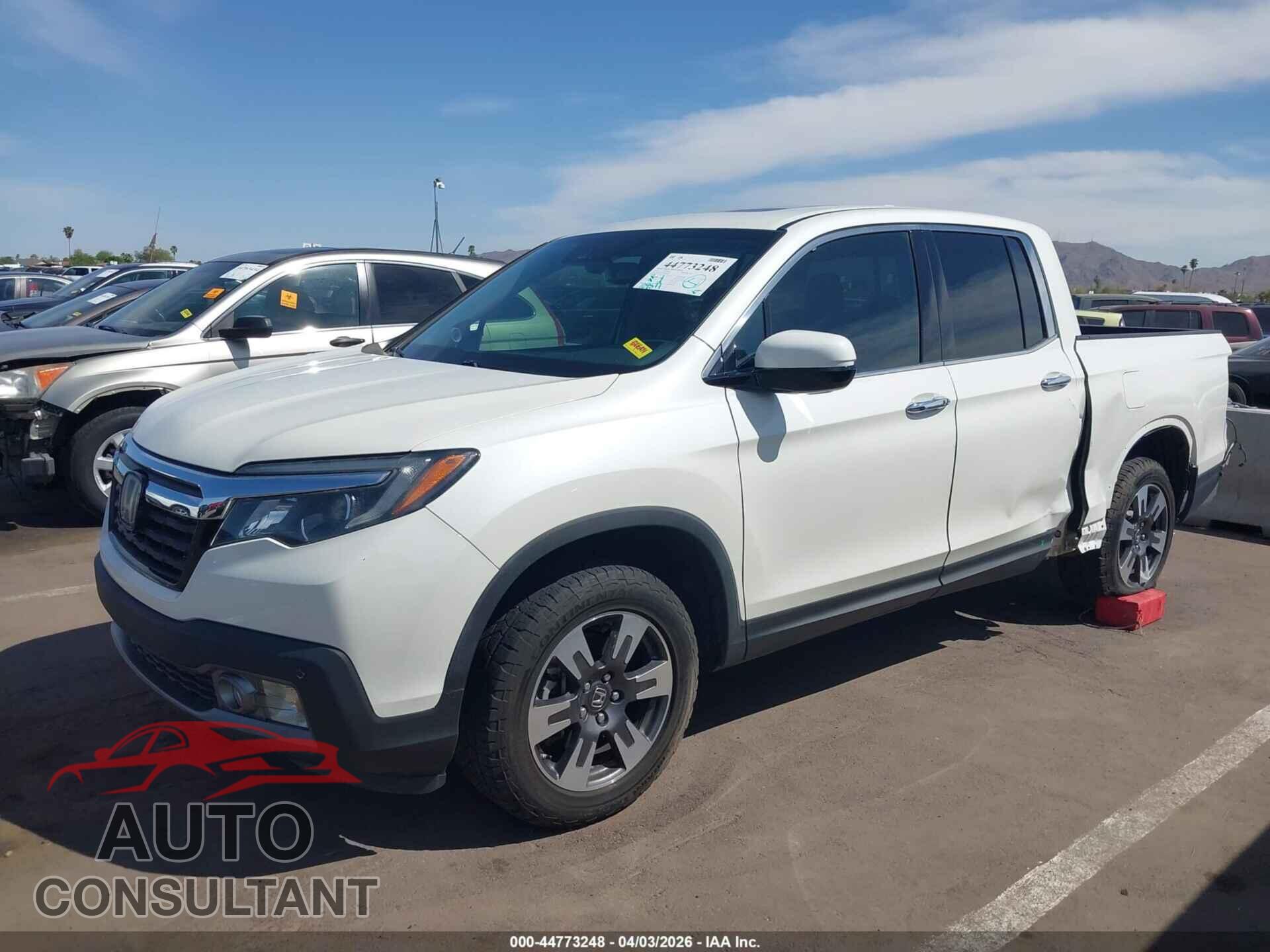 HONDA RIDGELINE 2017 - 5FPYK3F75HB026388