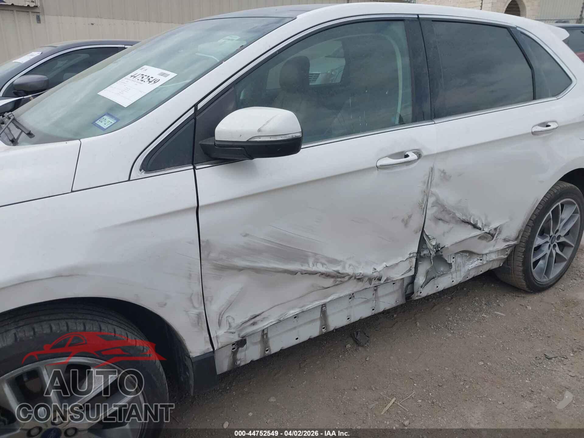 FORD EDGE 2015 - 2FMPK3K87FBB66578