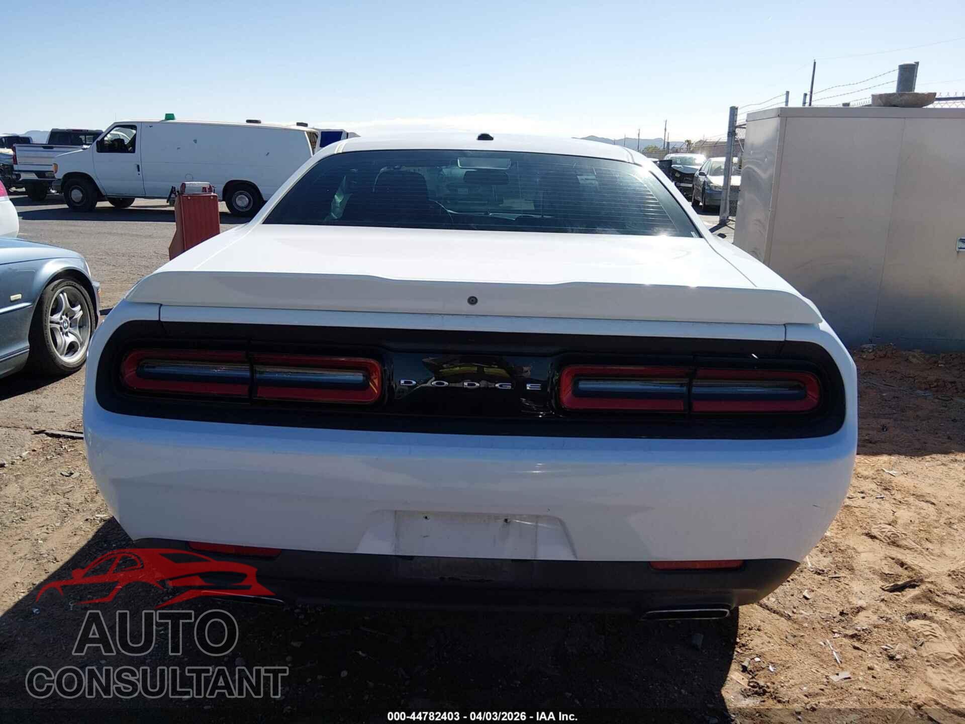 DODGE CHALLENGER 2019 - 2C3CDZAG6KH593884