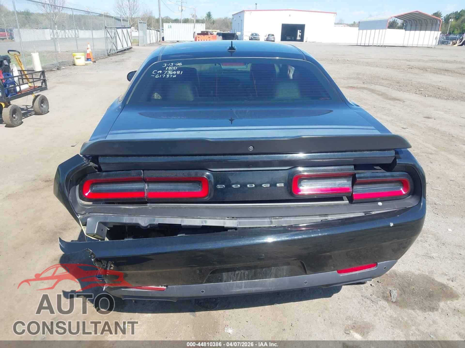 DODGE CHALLENGER 2017 - 2C3CDZFJ6HH617372