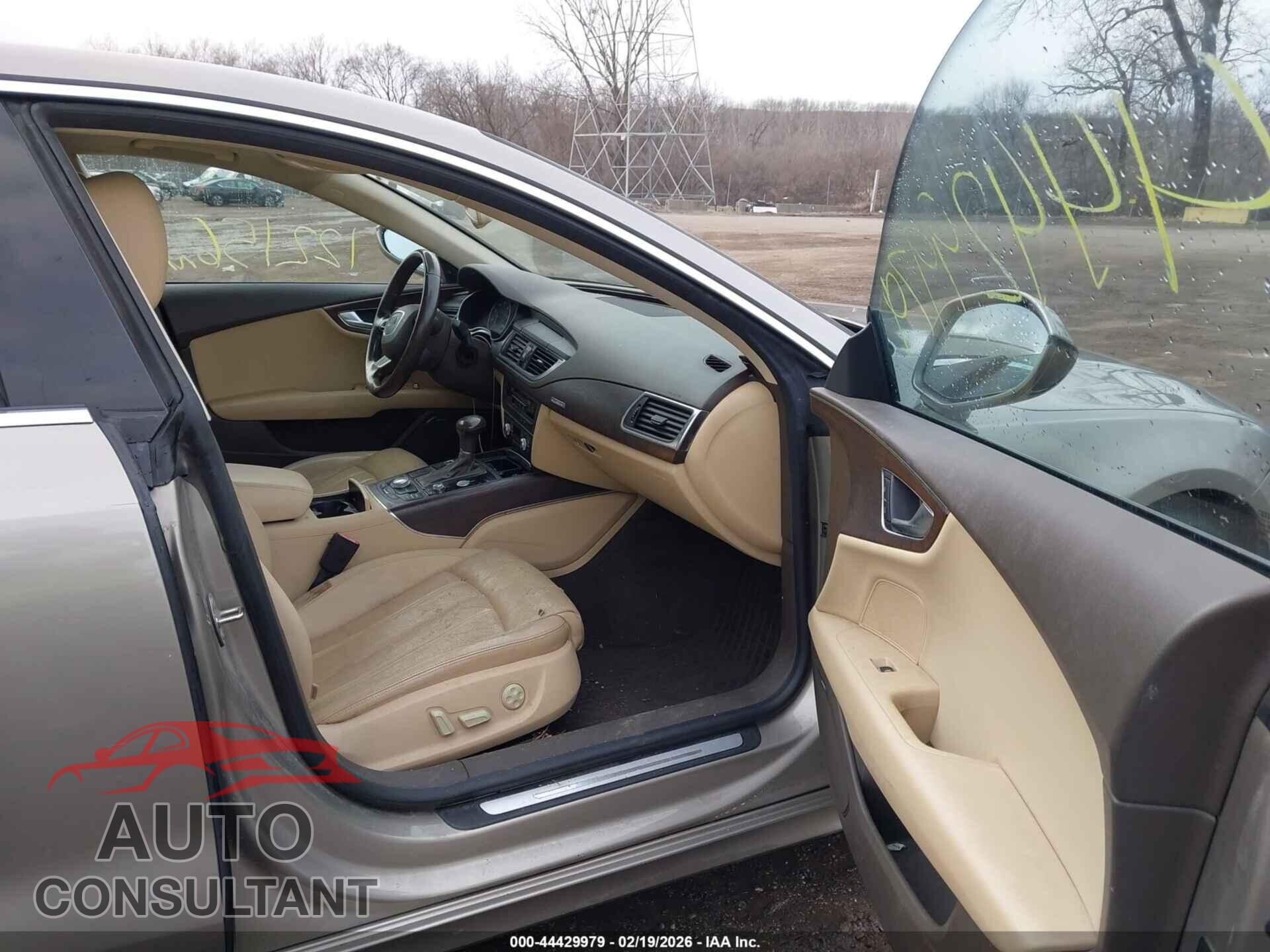 AUDI A7 2012 - WAU2GAFC2CN052875