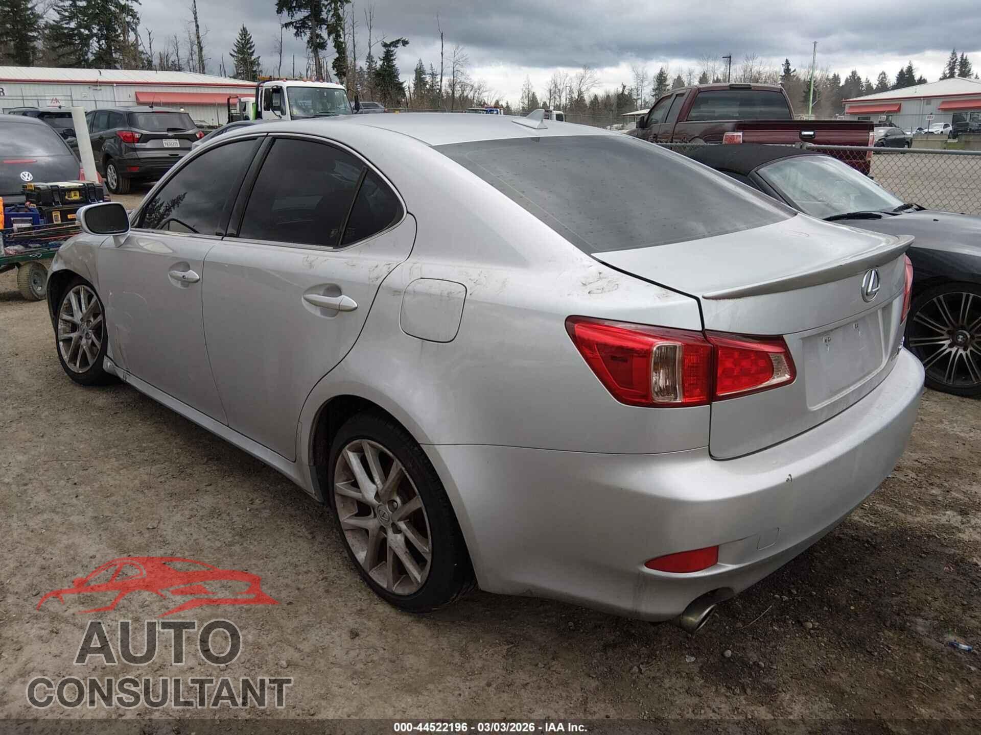 LEXUS IS 250 2011 - JTHCF5C29B5050647