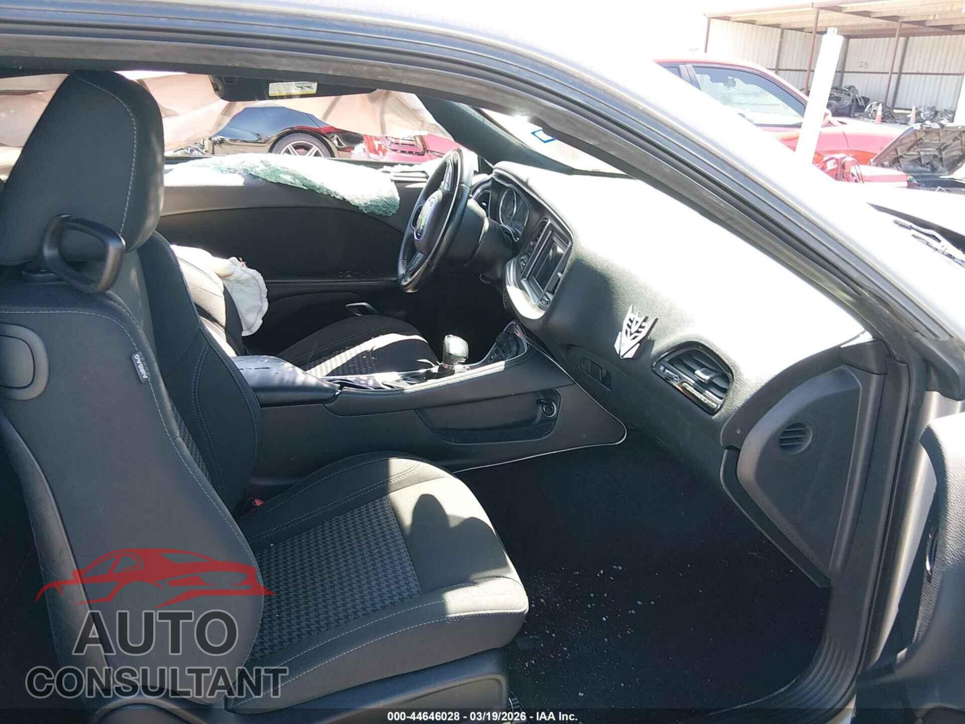 DODGE CHALLENGER 2018 - 2C3CDZAG9JH183496