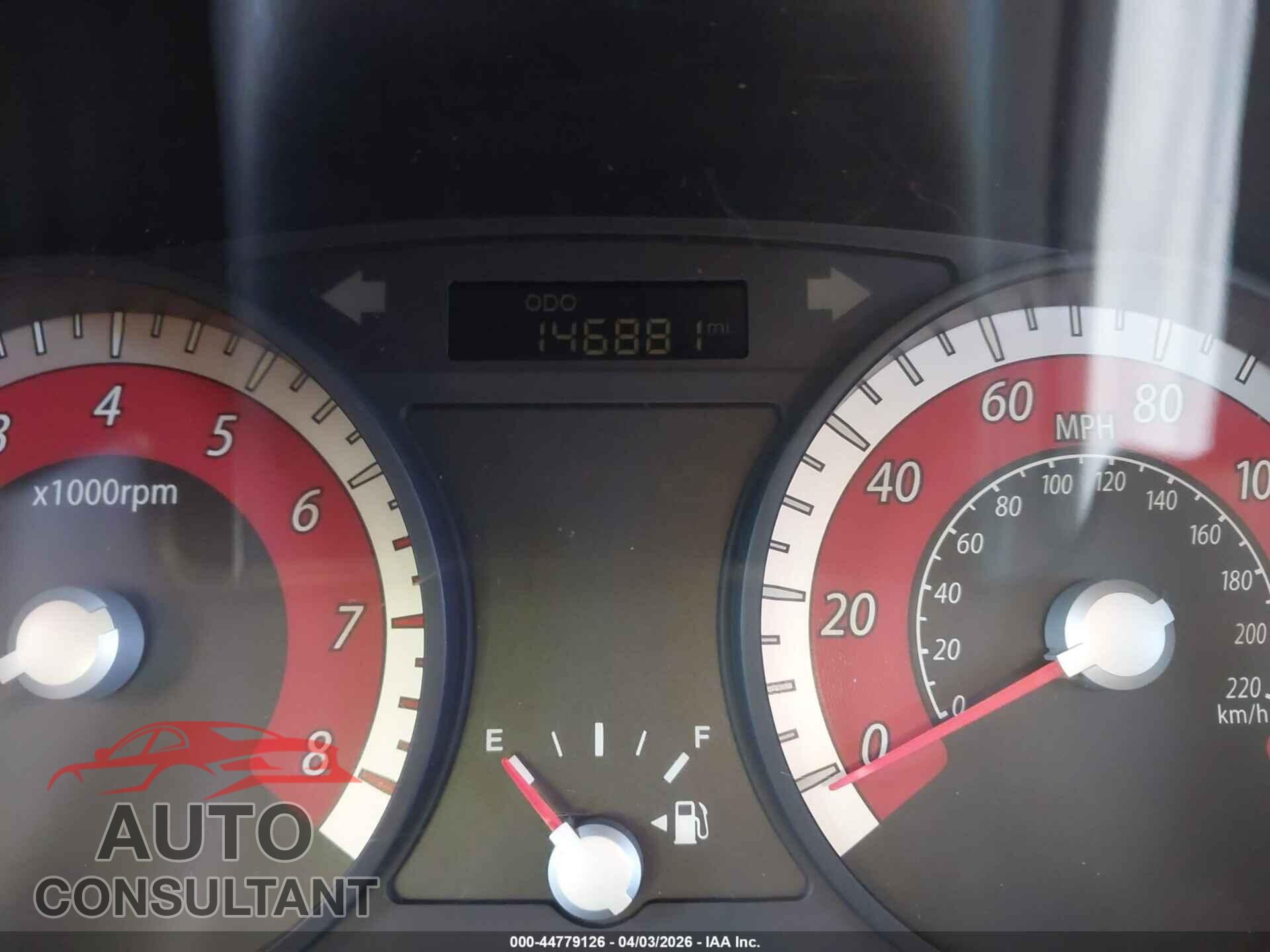 KIA RIO 2011 - KNADH4A30B6952939