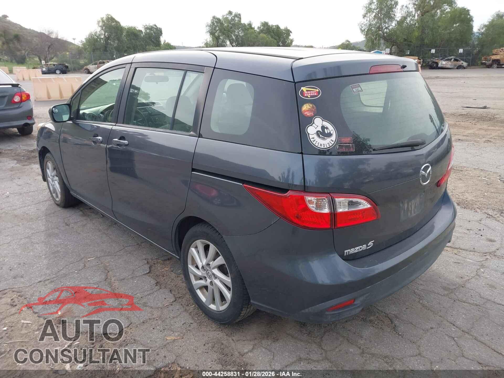 MAZDA MAZDA5 2012 - JM1CW2BLXC0102036