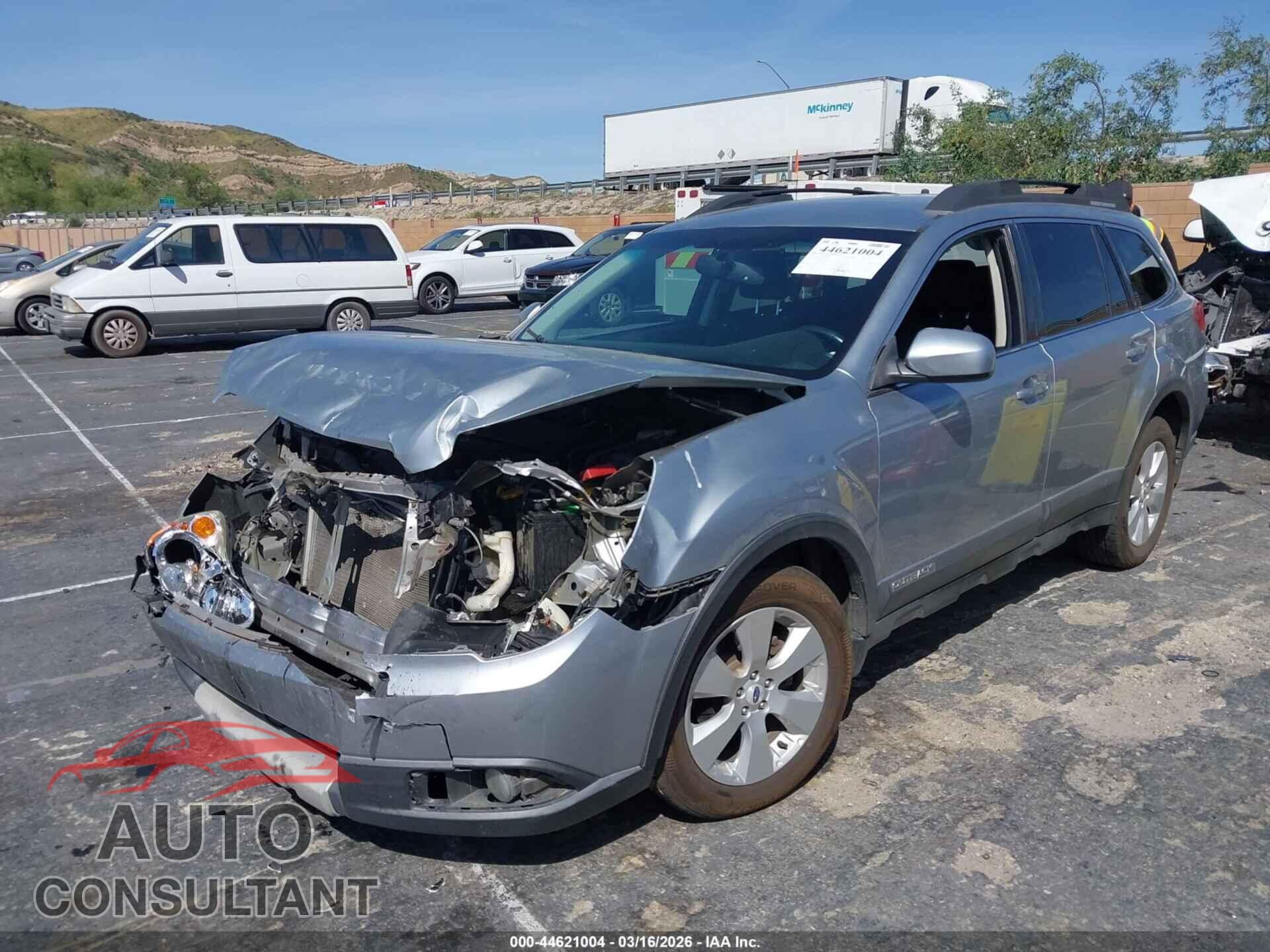 SUBARU OUTBACK 2012 - 4S4BRBJC5C3201460