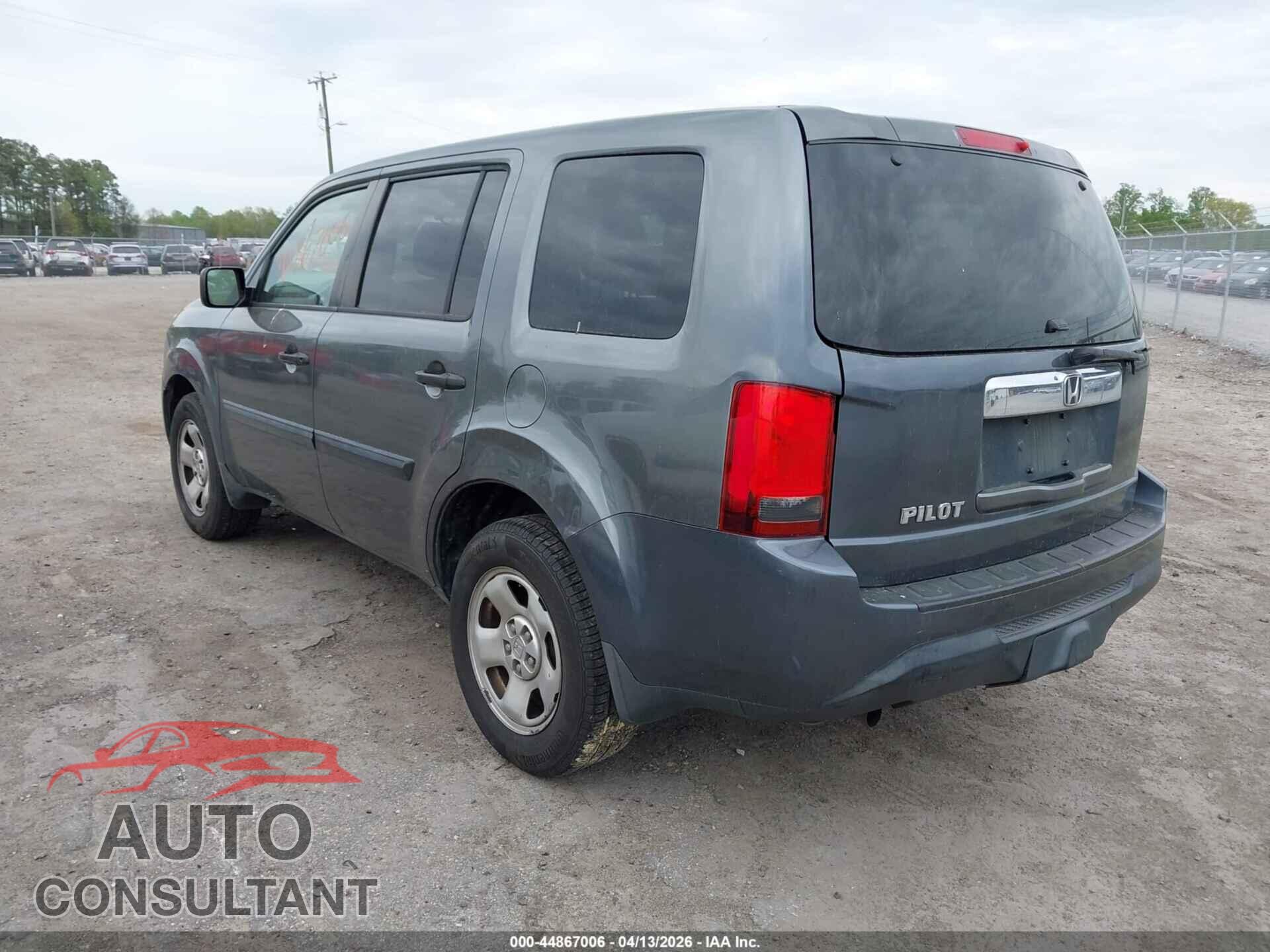 HONDA PILOT 2012 - 5FNYF4H24CB005951