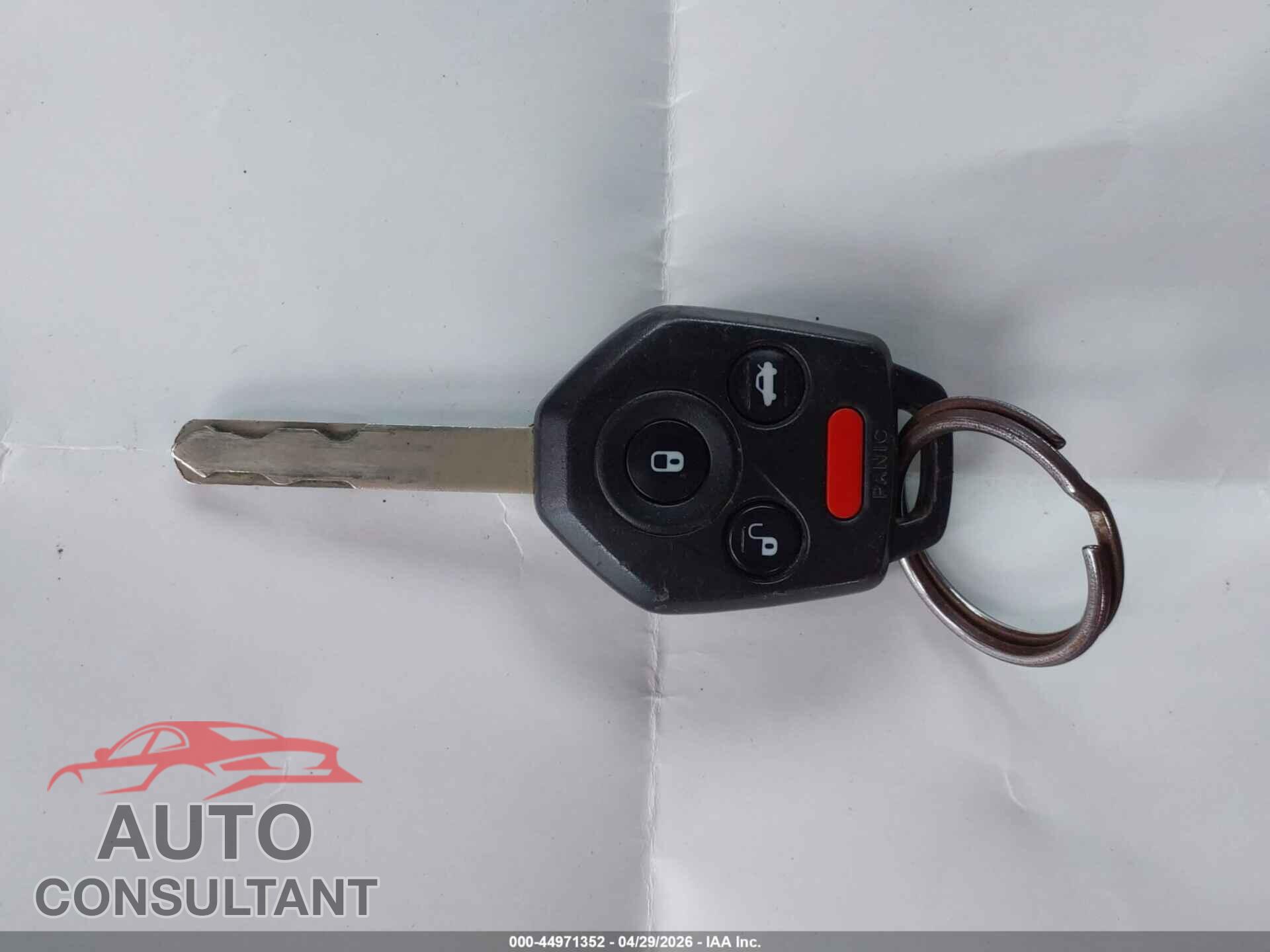 SUBARU OUTBACK 2011 - 4S4BRBCC9B3370294