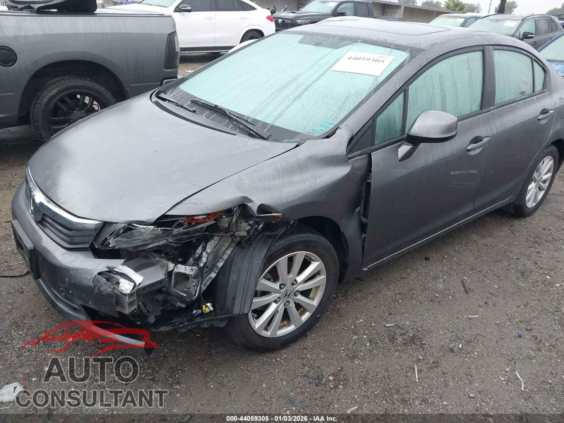 HONDA CIVIC 2012 - 19XFB2F84CE376791