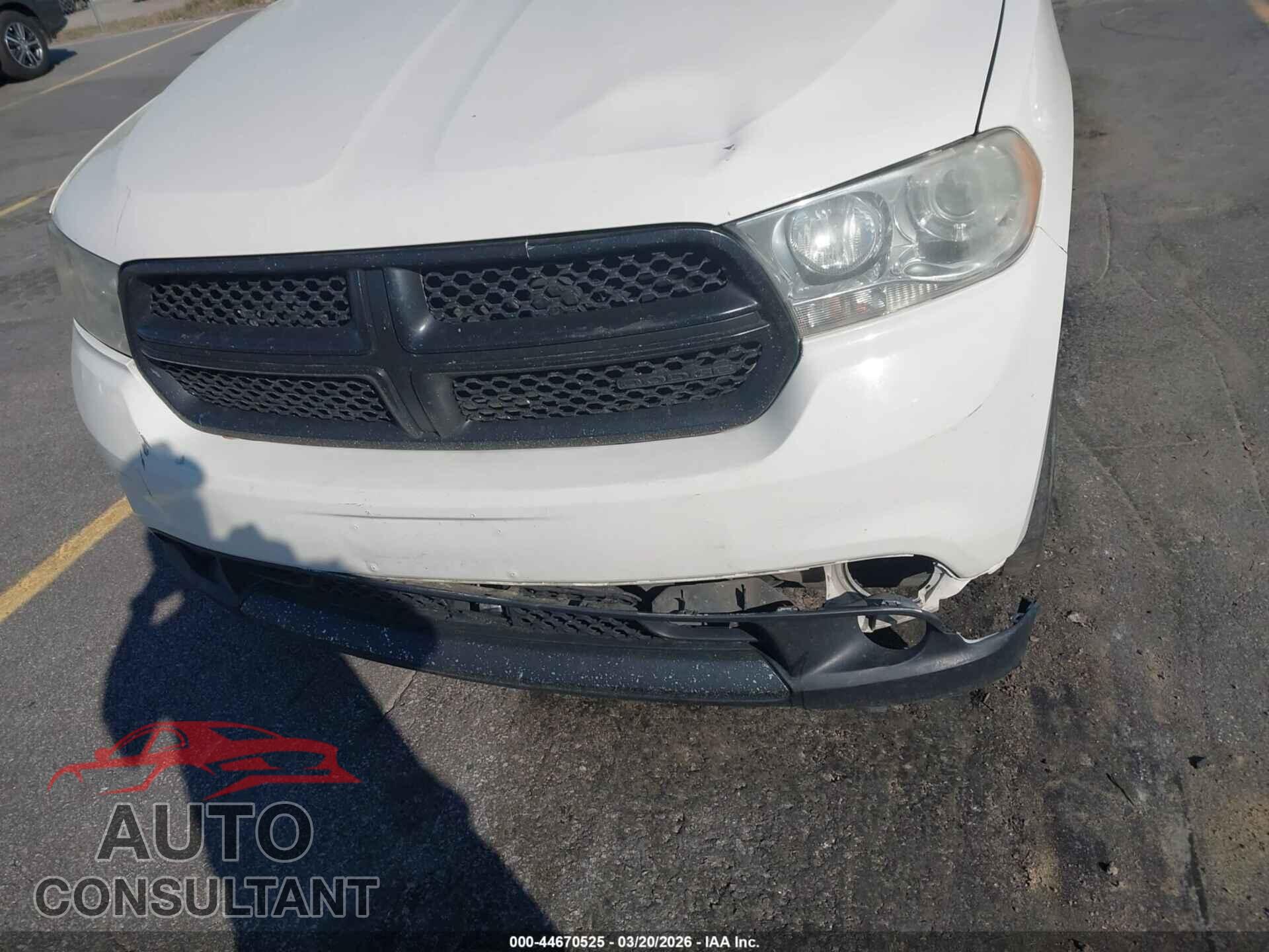 DODGE DURANGO 2011 - 1D4RE5GG9BC695866