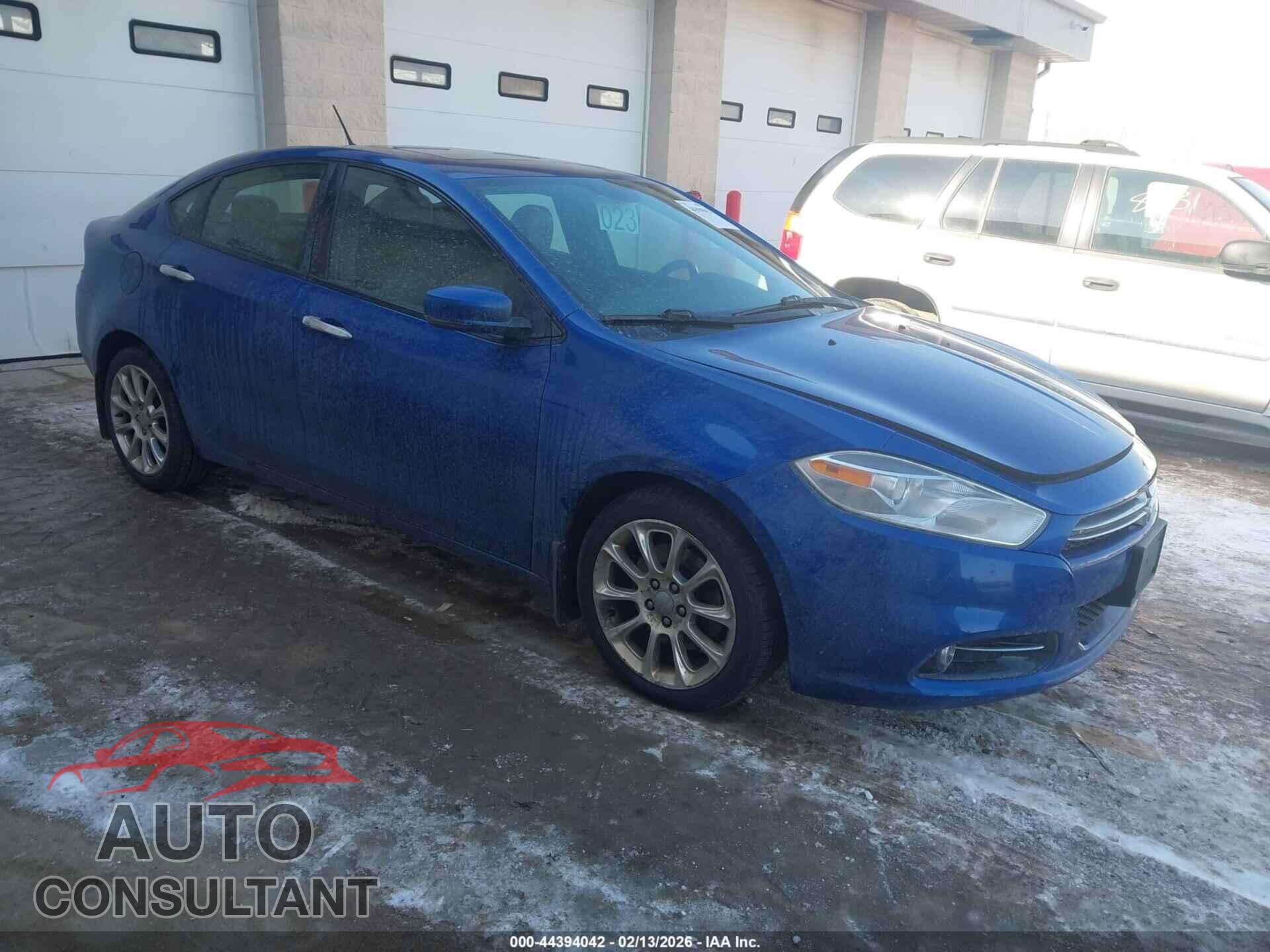 DODGE DART 2013 - 1C3CDFCH1DD294291