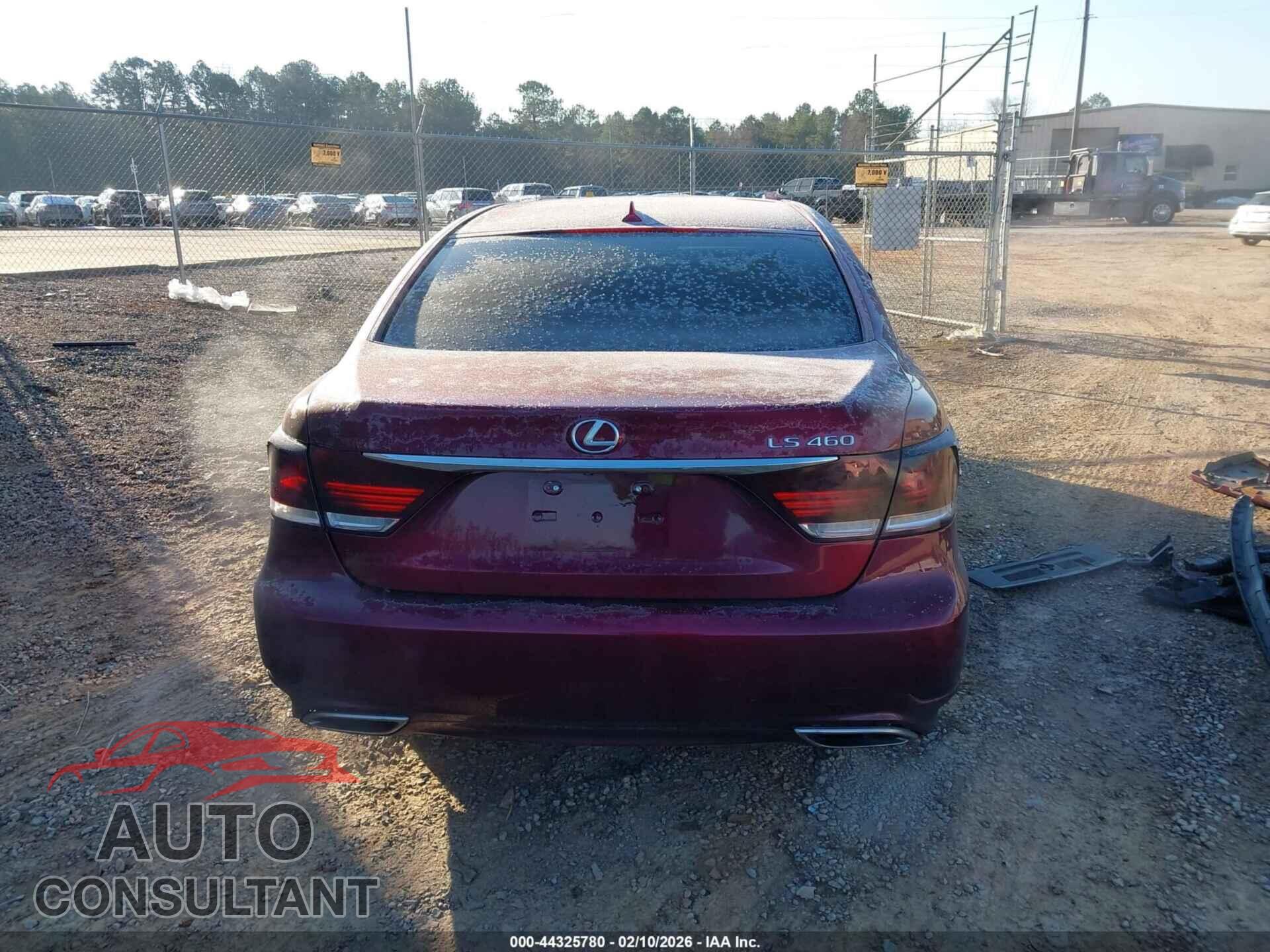 LEXUS LS 460 2013 - JTHBL5EF3D5121560