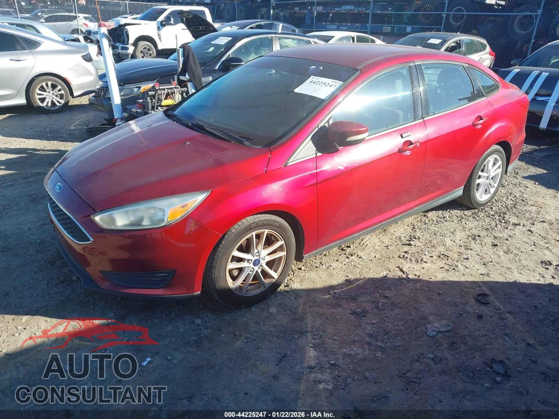 FORD FOCUS 2016 - 1FADP3F25GL242224