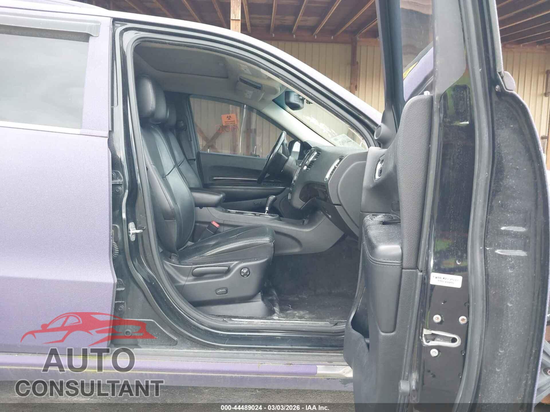 DODGE DURANGO 2012 - 1C4RDJDGXCC105656