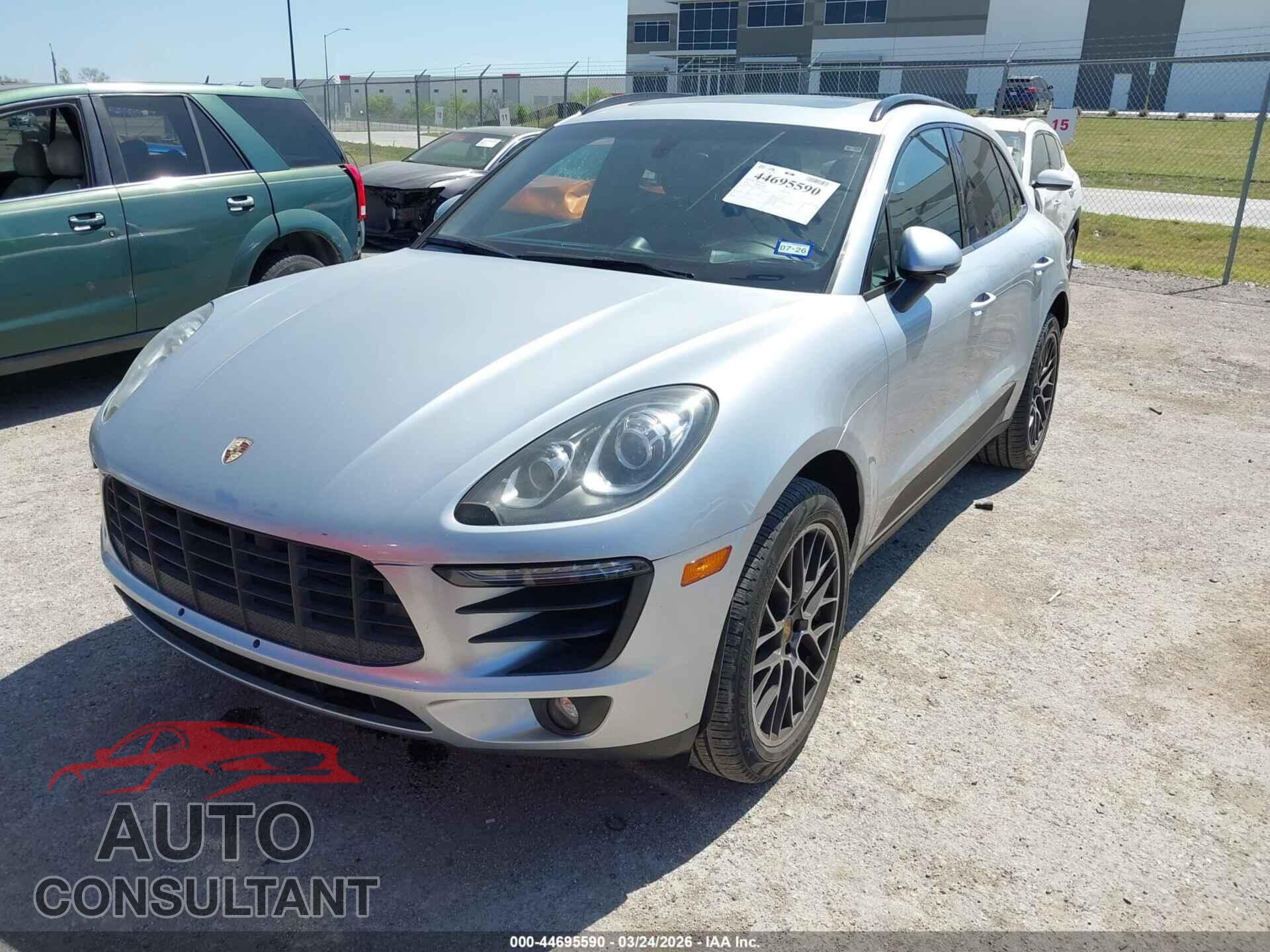 PORSCHE MACAN 2015 - WP1AB2A51FLB53173