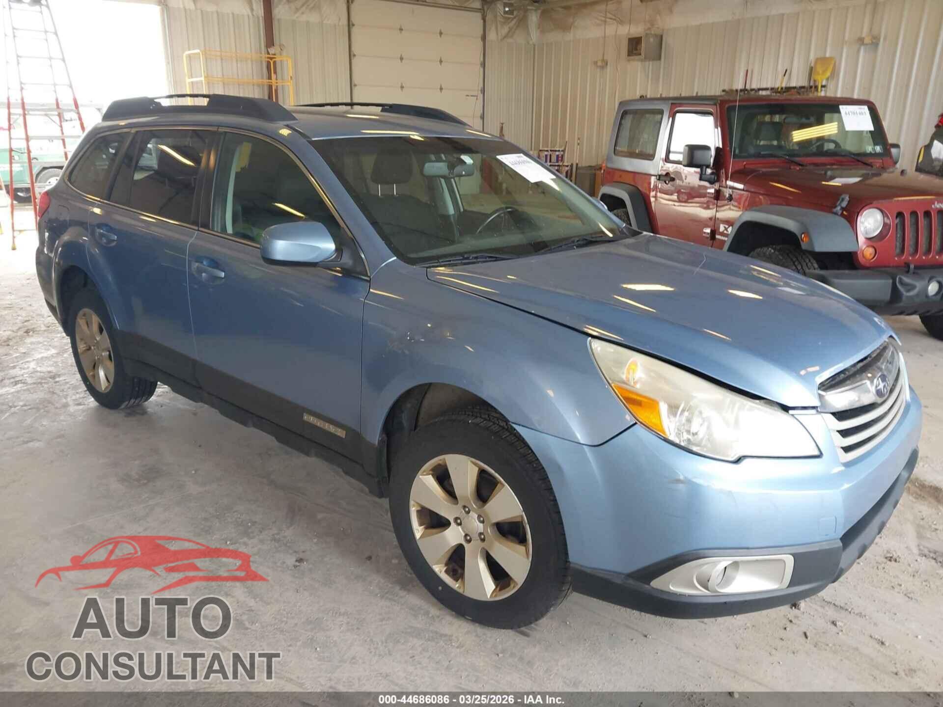 SUBARU OUTBACK 2011 - 4S4BRCCC7B3314831