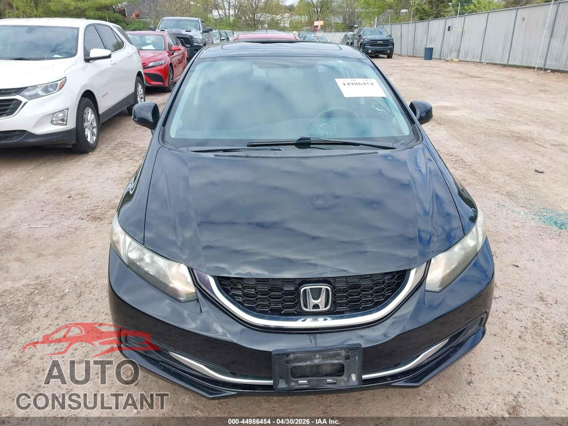 HONDA CIVIC 2013 - 19XFB2F84DE067422