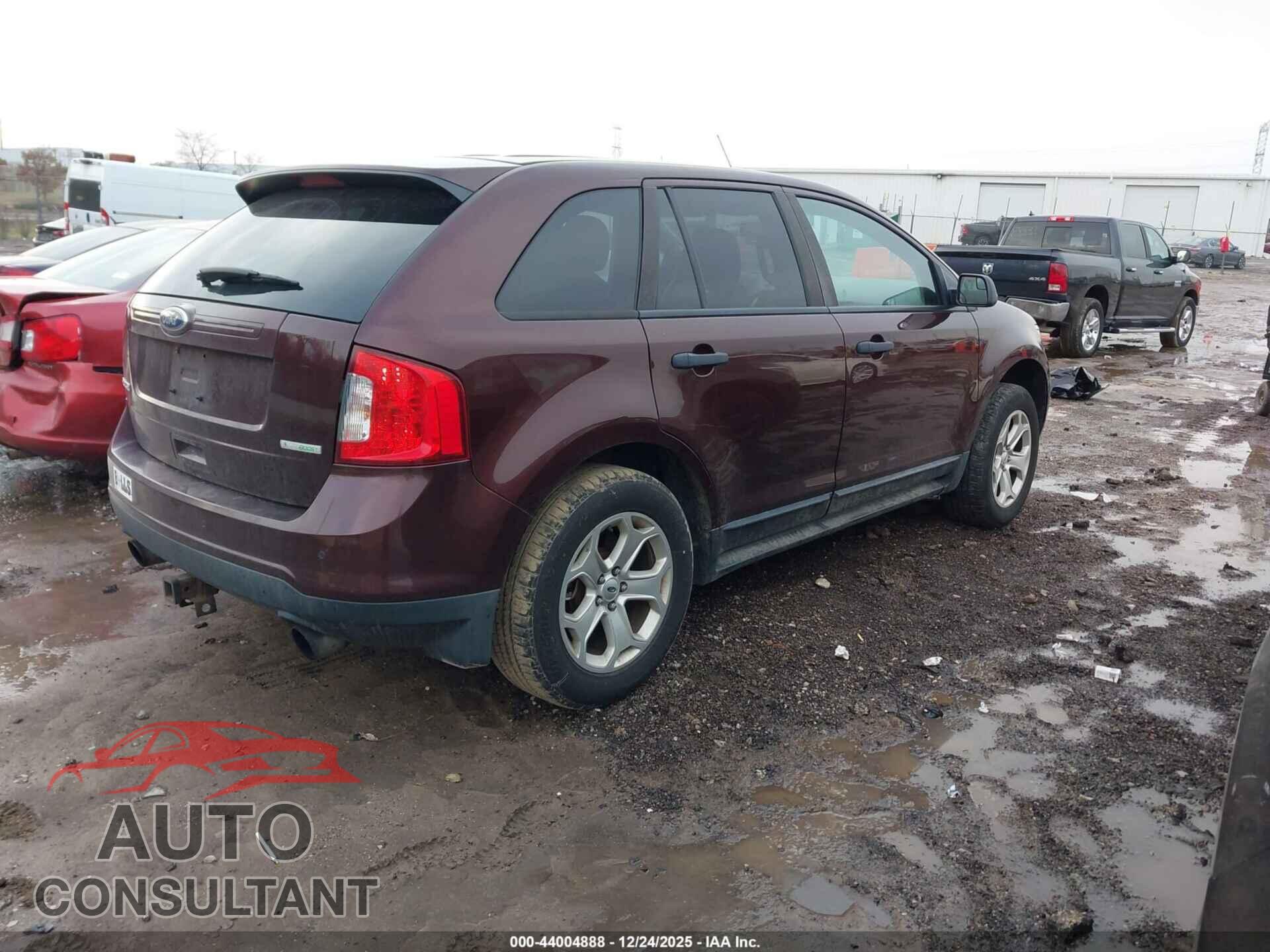 FORD EDGE 2012 - 2FMDK3G98CBA88716