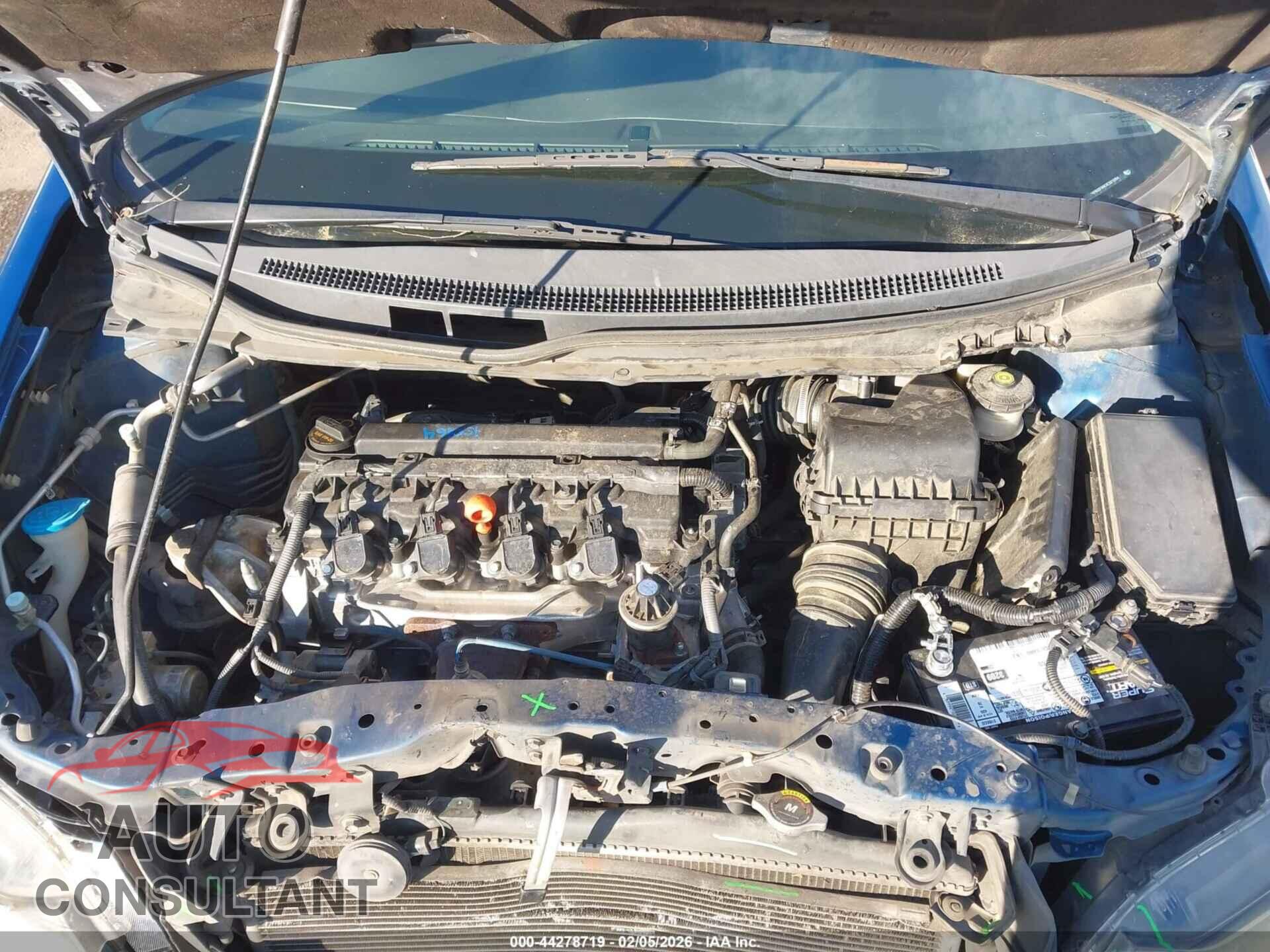 HONDA CIVIC 2012 - 19XFB2F56CE321054