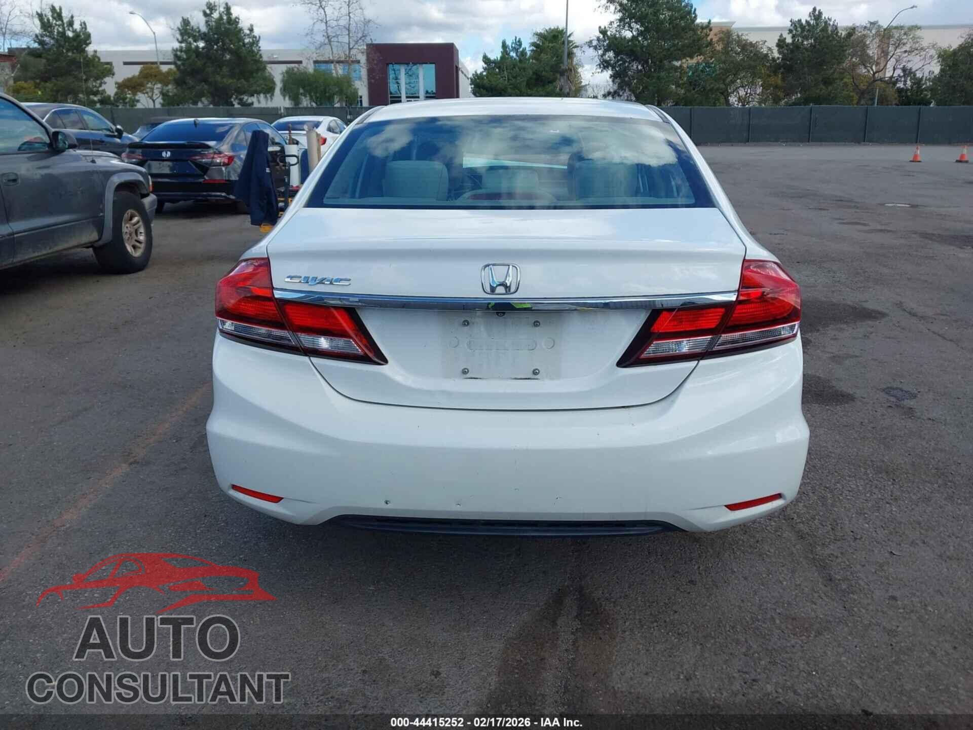 HONDA CIVIC 2014 - 19XFB2F5XEE218092