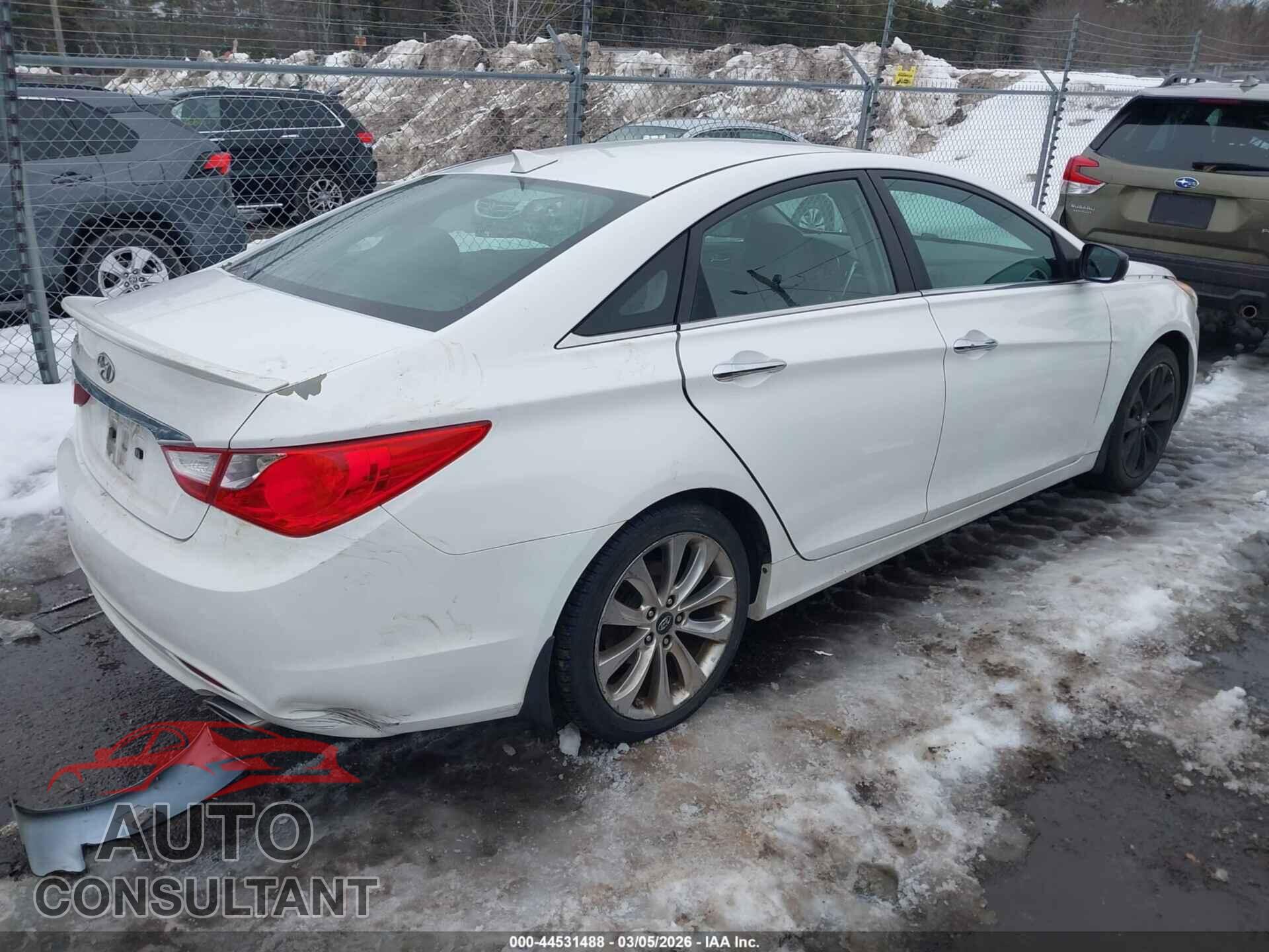 HYUNDAI SONATA 2013 - 5NPEC4ACXDH801430