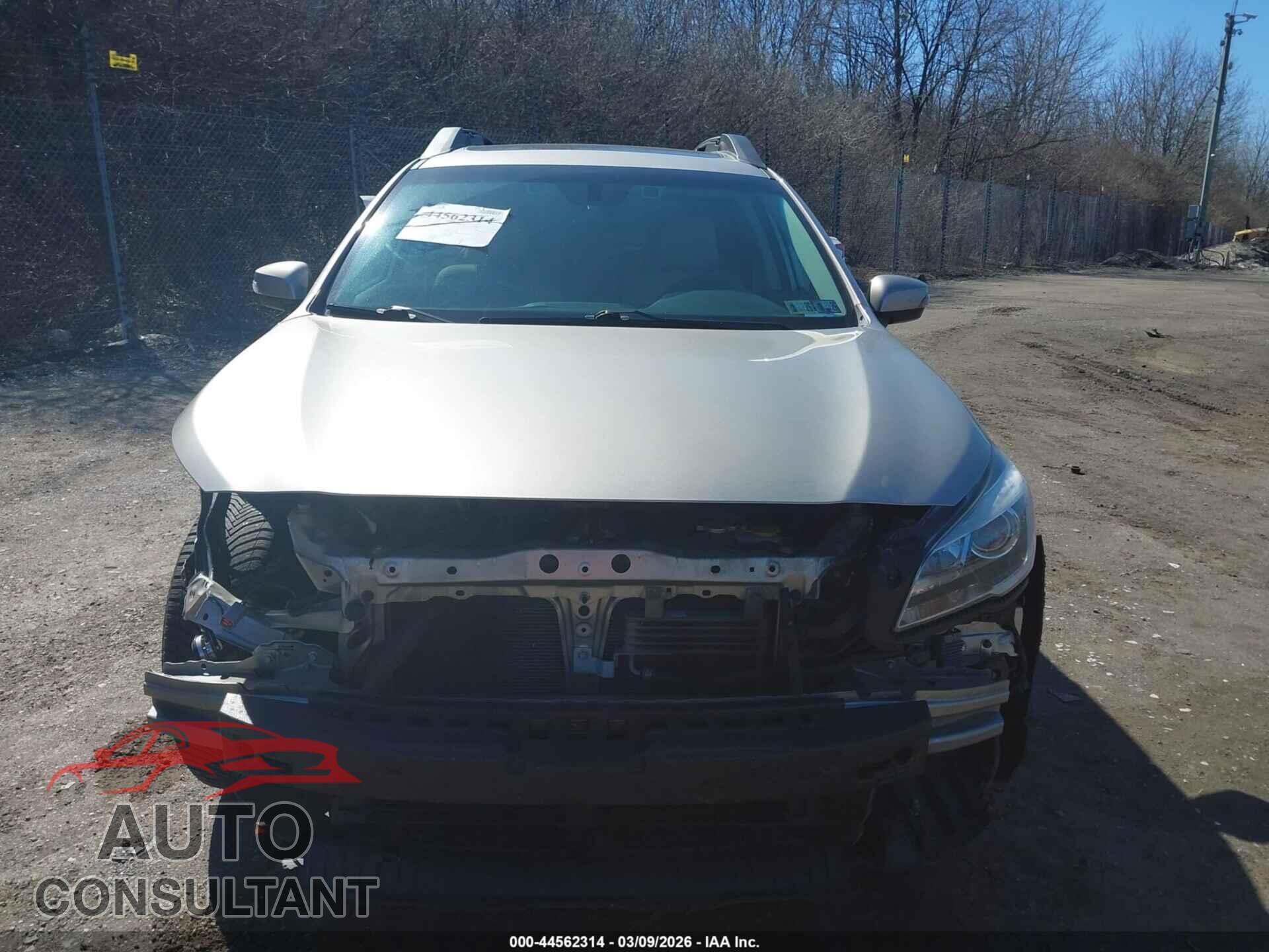 SUBARU OUTBACK 2017 - 4S4BSANC8H3424219